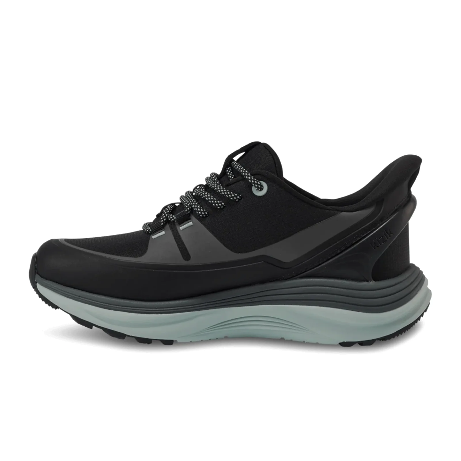Kizik London All-Terrain Sneaker (Women) - Black/Surf Spray - Image 2