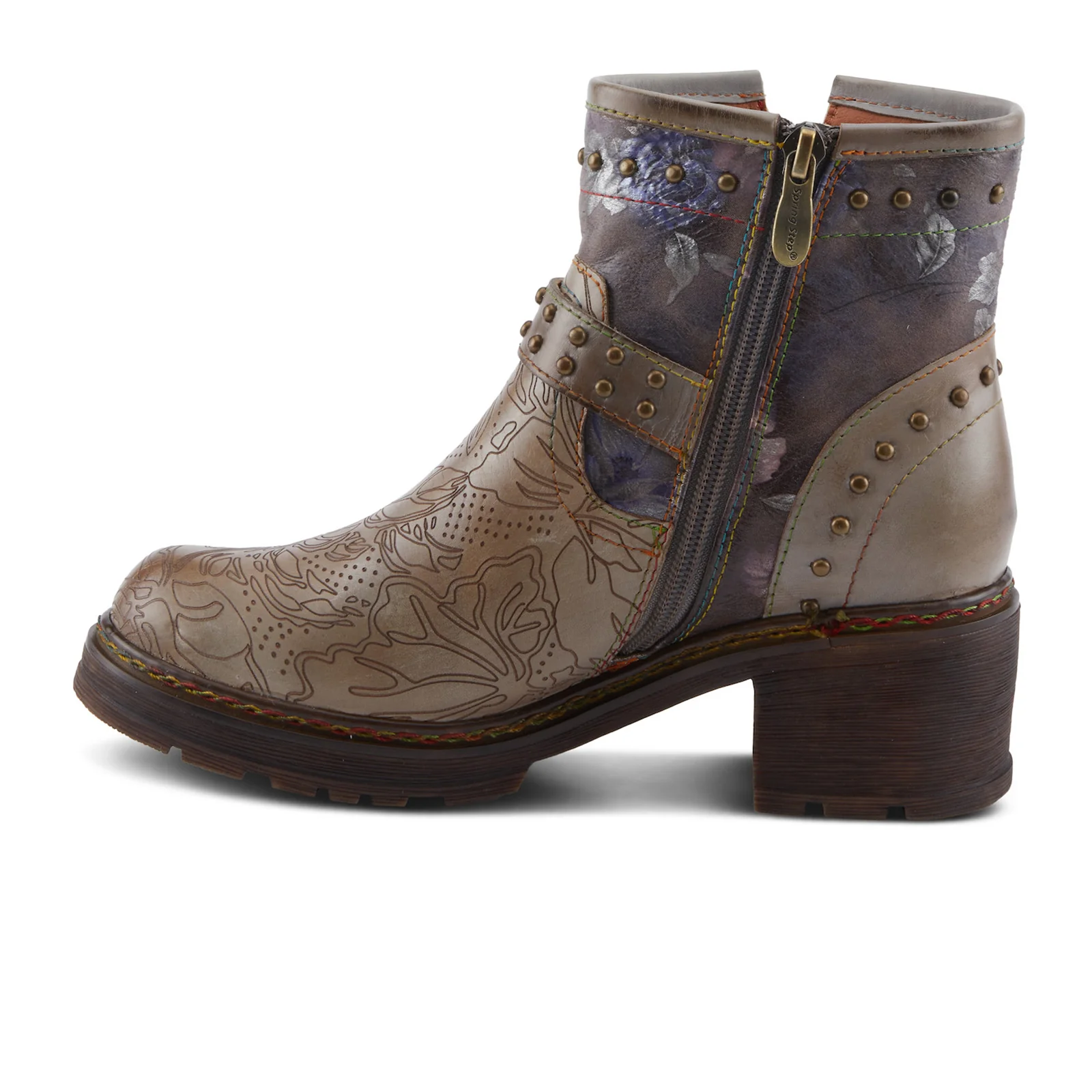 L'Artiste Branchout Ankle Boot (Women) - Grey Multi - Image 2