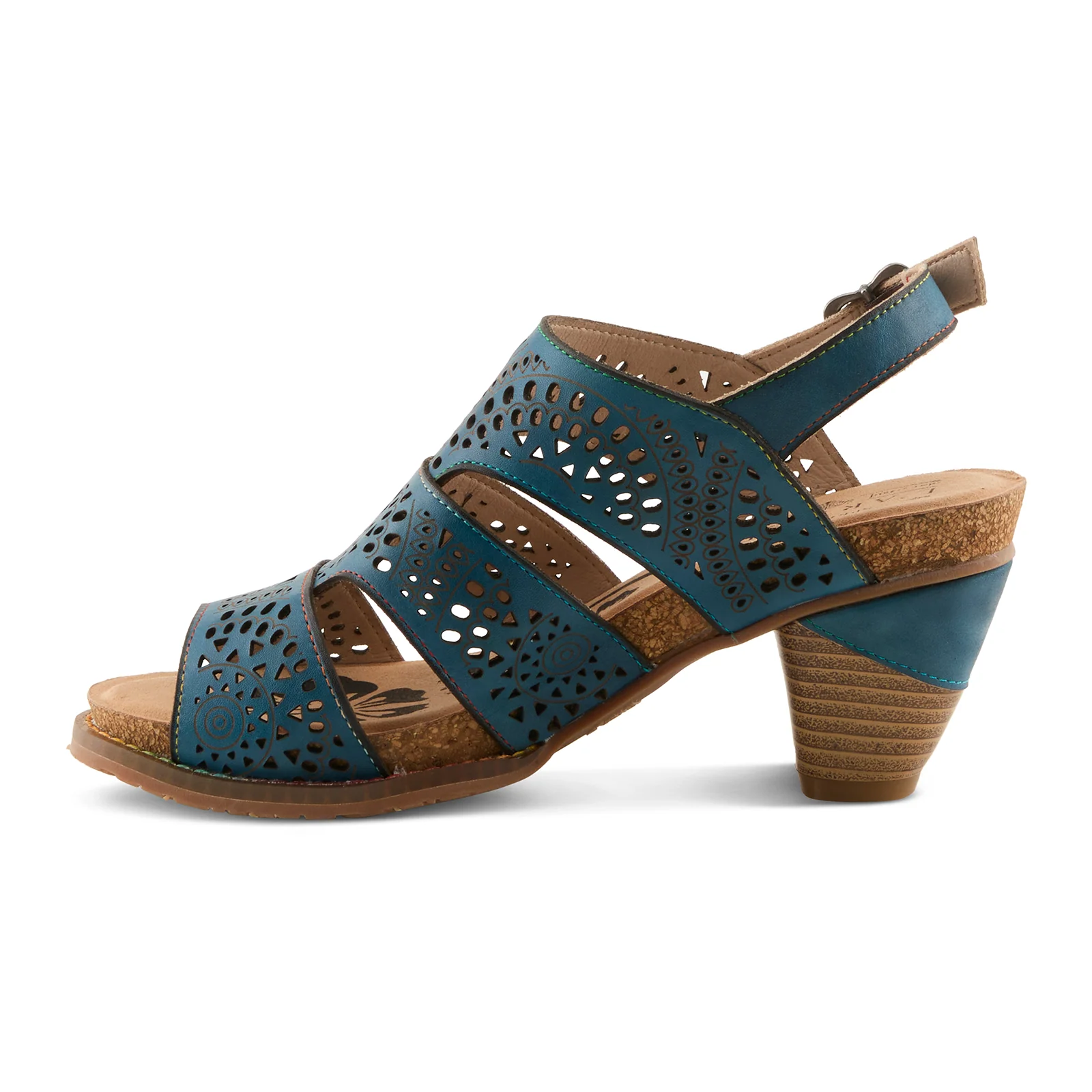 L'Artiste Perfdfection Wedge Sandal (Women) - Blue - Image 2