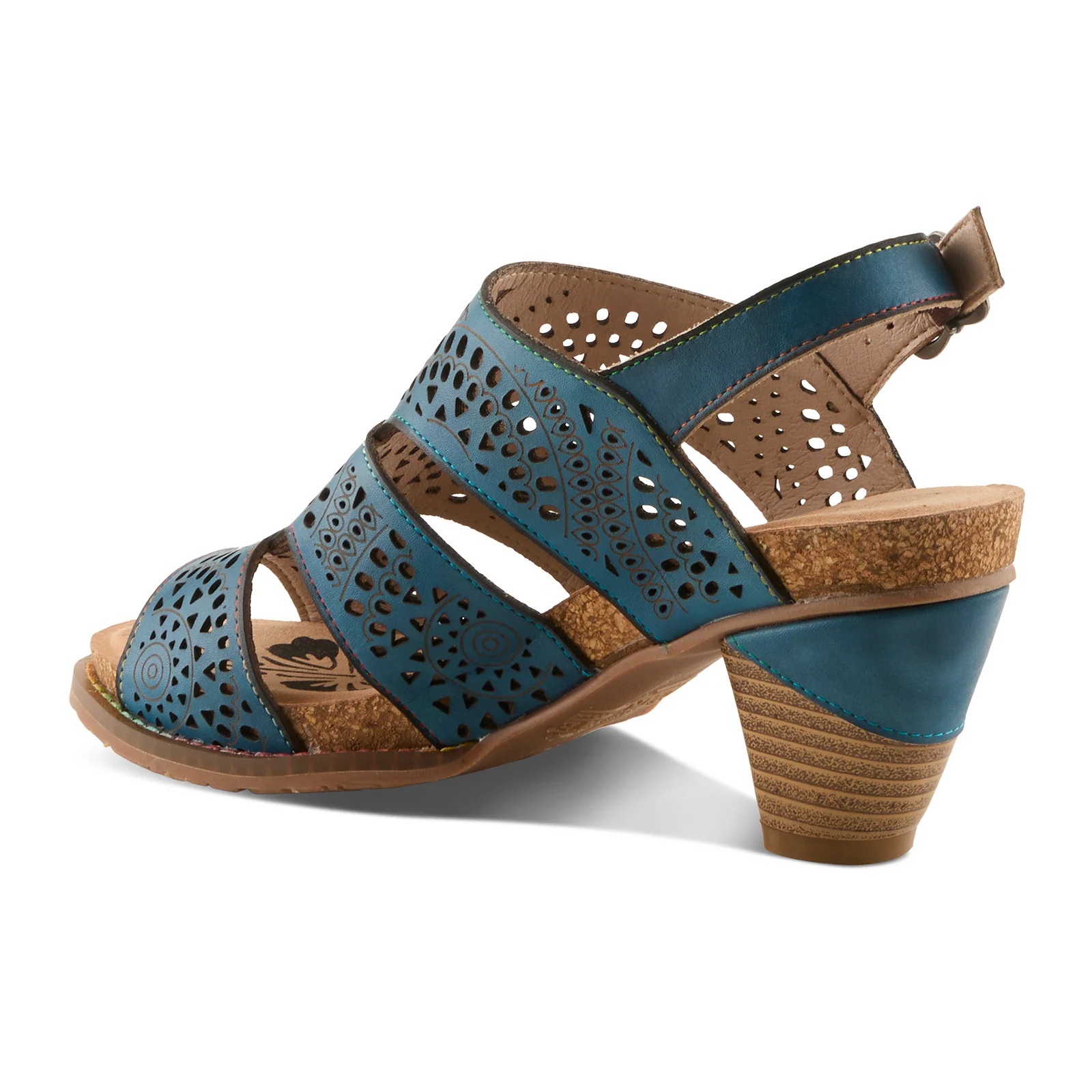 L'Artiste Perfdfection Wedge Sandal (Women) - Blue - Image 4