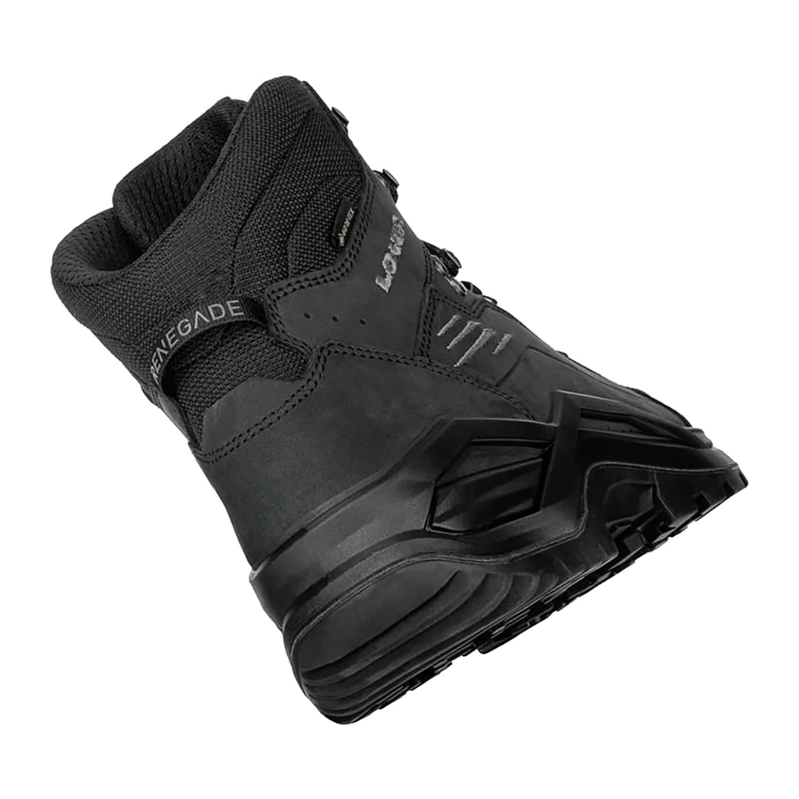 Lowa Renegade EVO GTX Mid Hiking Boot (Men) - Deep Black - Image 3