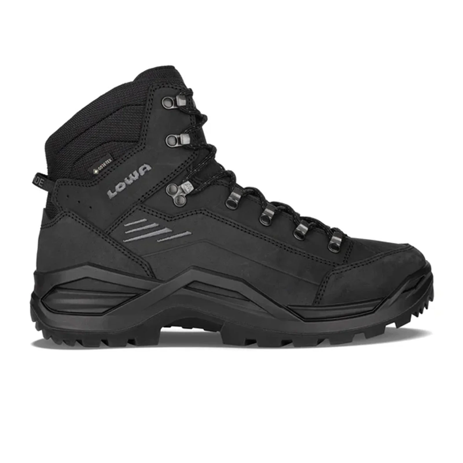 Lowa Renegade EVO GTX Mid Wide Hiking Boot (Men) - Deep Black