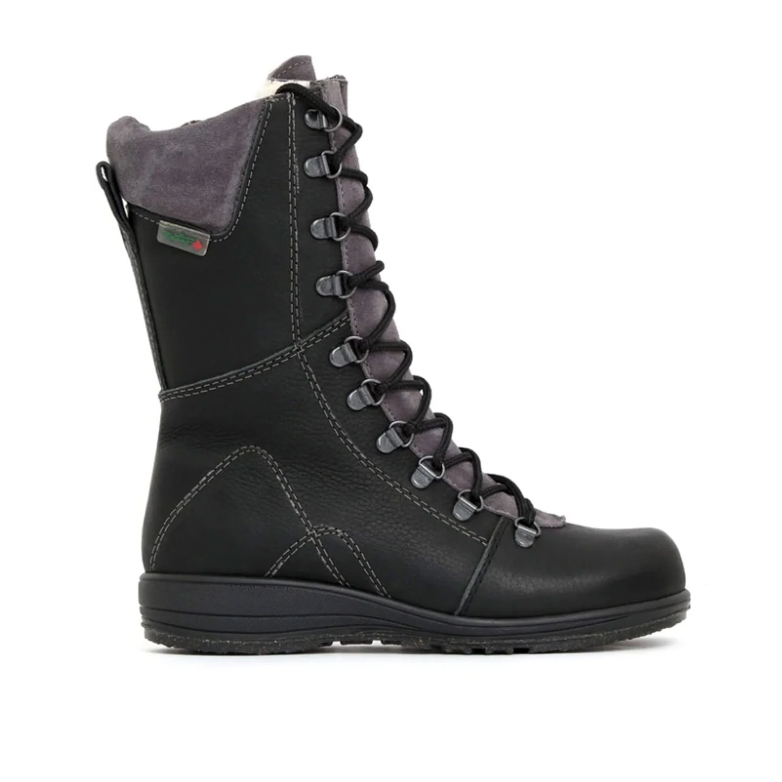 Martino Banff Mid Winter Boot (Women) - Black/Grey