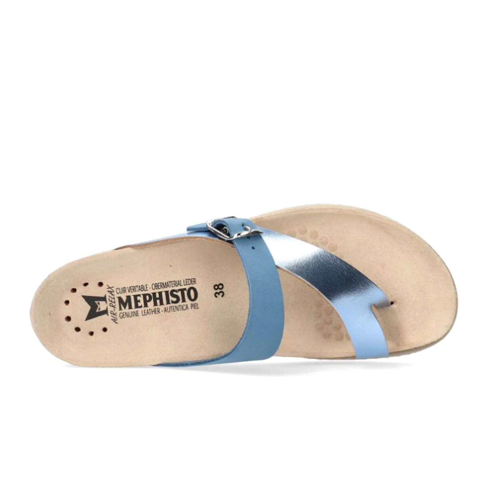 Mephisto Helen Mix Sandal (Women) - Sky Blue Vega - Image 2