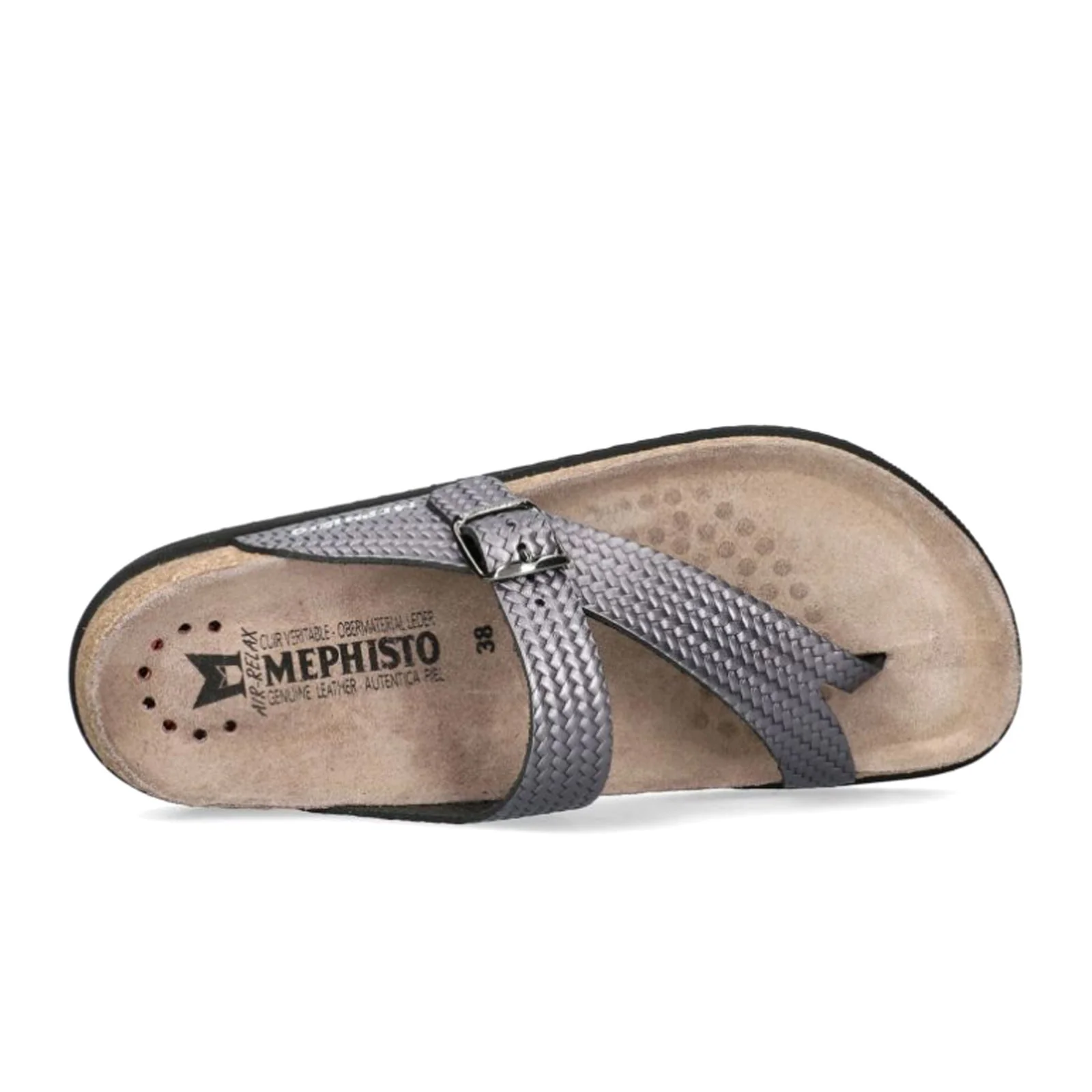 Mephisto Helen Plus Sandal (Women) - Grey Twist - Image 2
