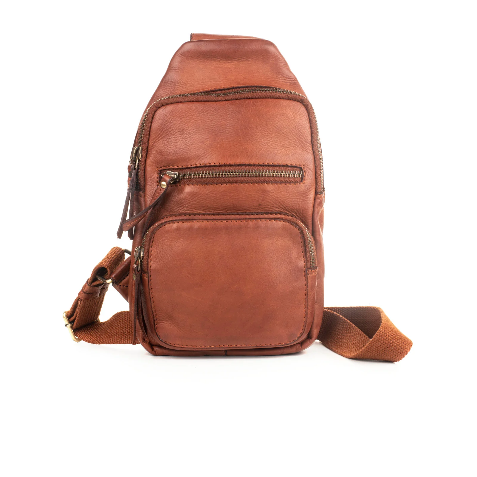 Milo Martina Crossbody Bag - Cognac
