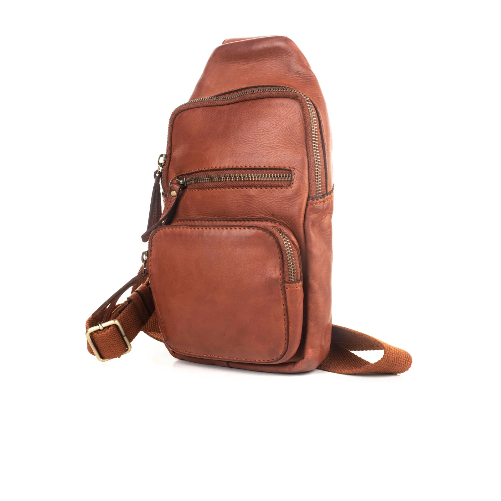 Milo Martina Crossbody Bag - Cognac - Image 2