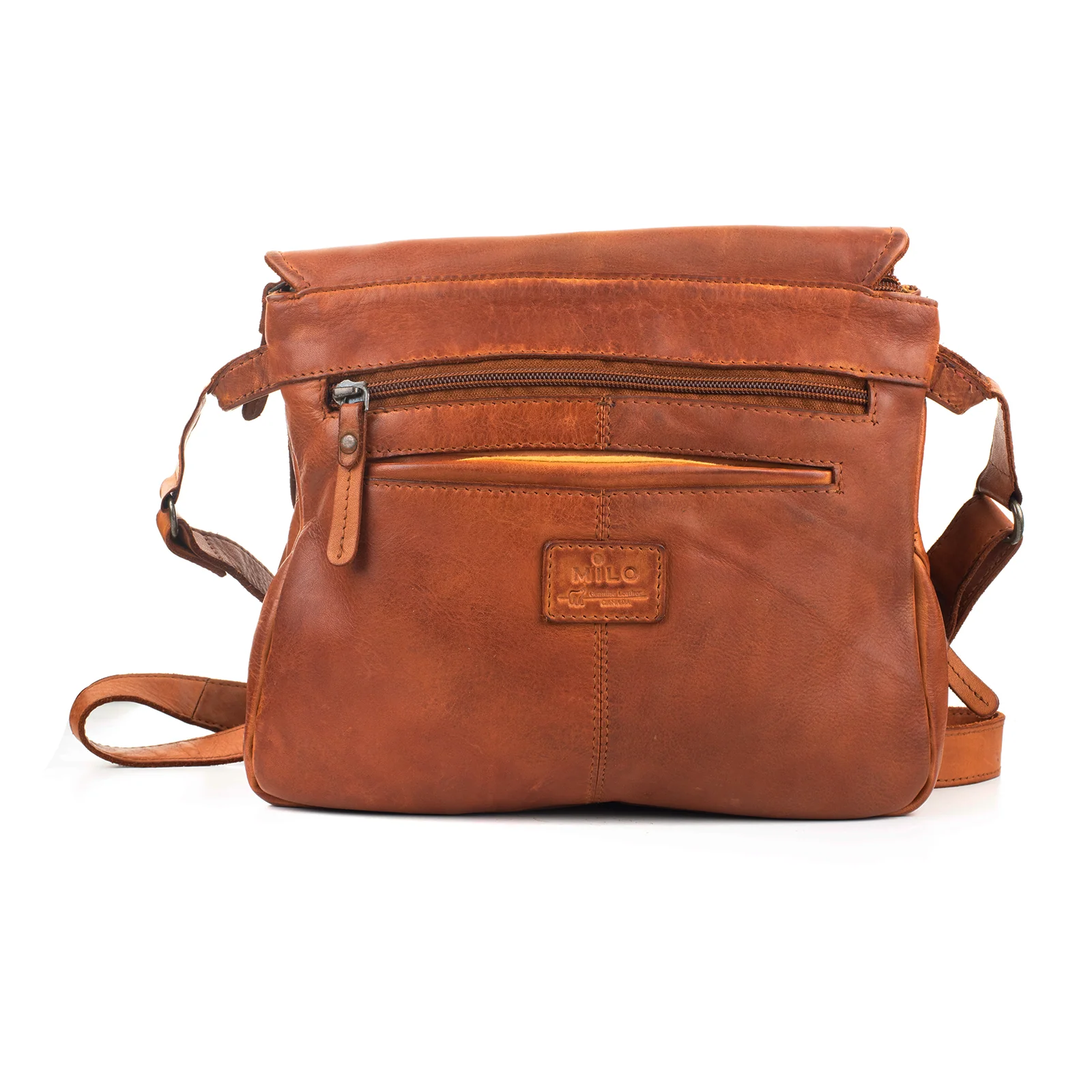 Milo Toledo Crossbody Bag - Cognac - Image 2