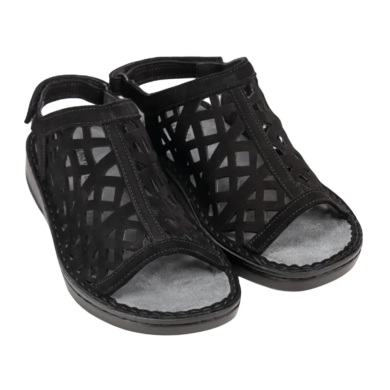 Naot Amadora Sling Sandal (Women) - Black Velvet Nubuck - Image 3