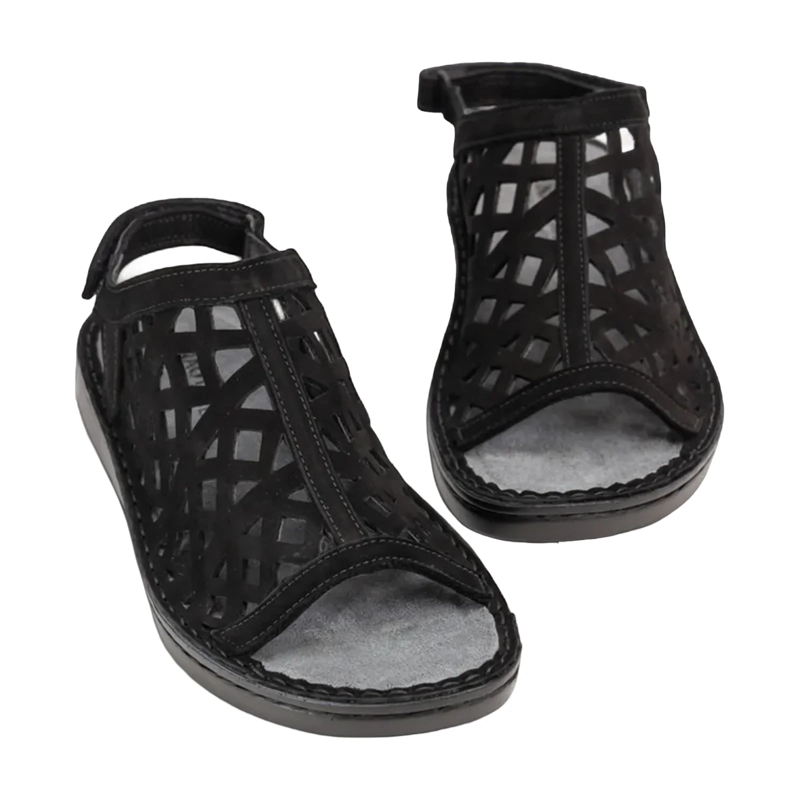 Naot Amadora Sling Sandal (Women) - Black Velvet Nubuck - Image 4