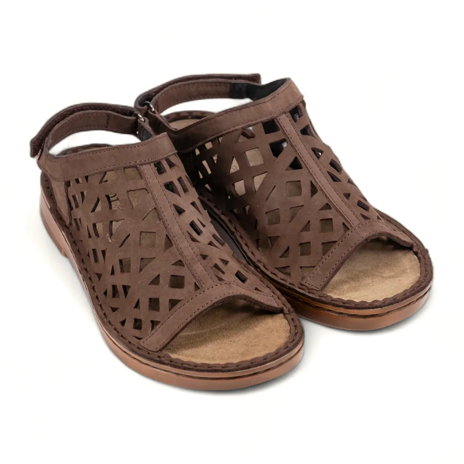 Naot Amadora Sling Sandal (Women) - Coffee Bean Nubuck - Image 2