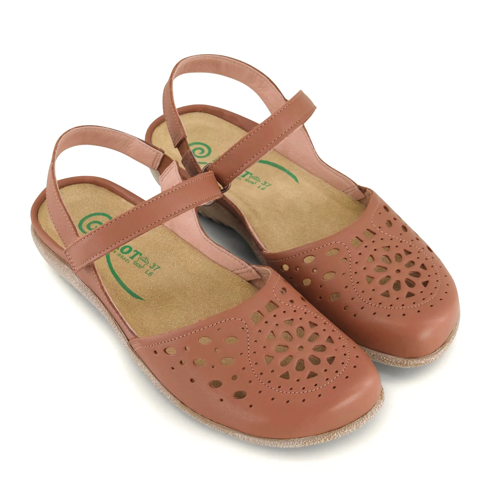 Naot Arataki Backstrap Sandal (Women) - Caramel Leather - Image 3