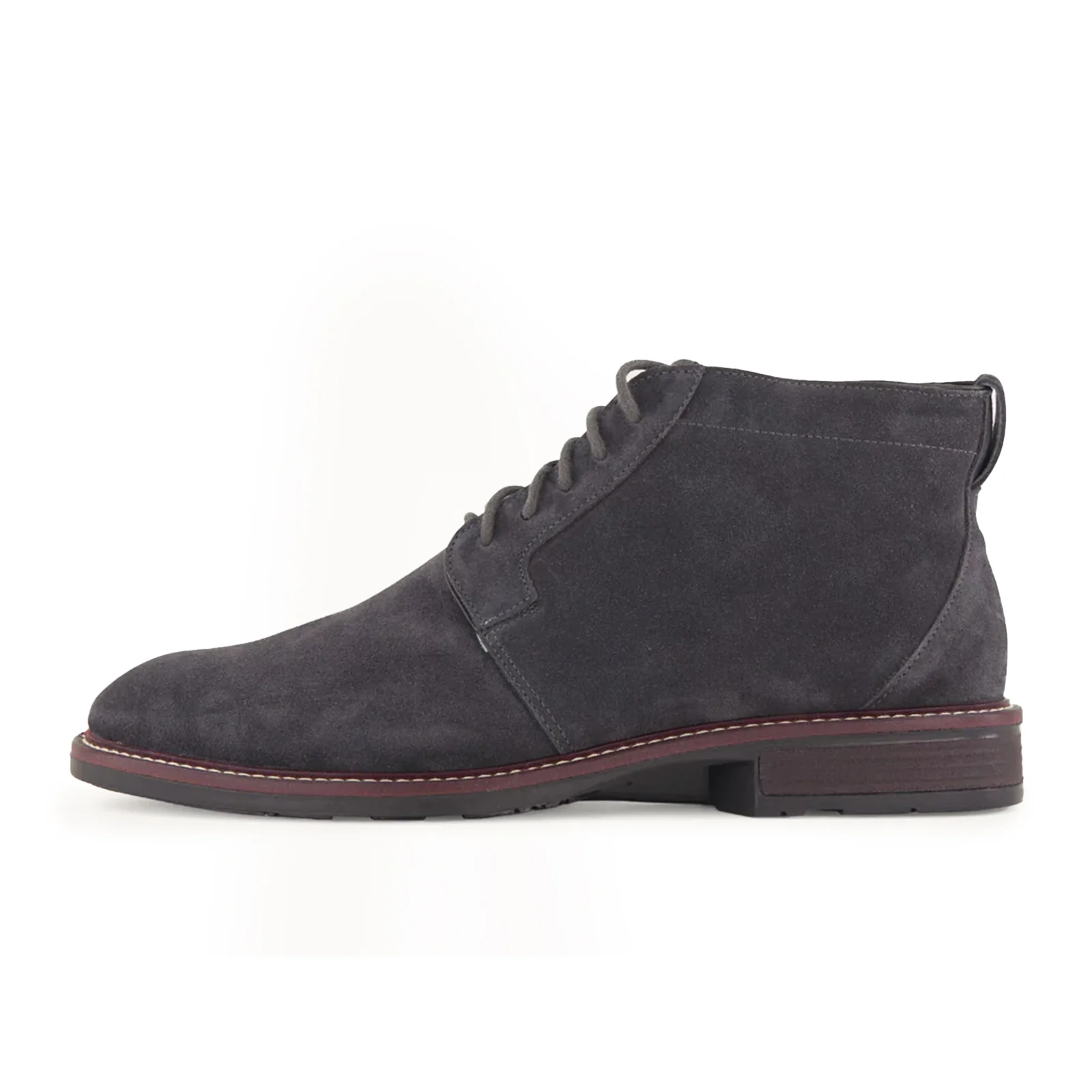 Naot Commander Ankle Boot (Men) - Charcoal Suede - Image 2