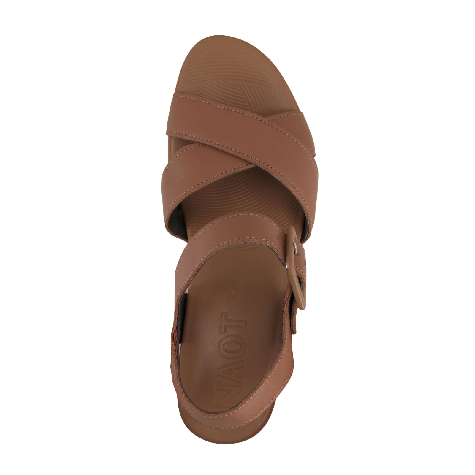 Naot Elite Heeled Sandal (Women) - Caramel Leather - Image 4