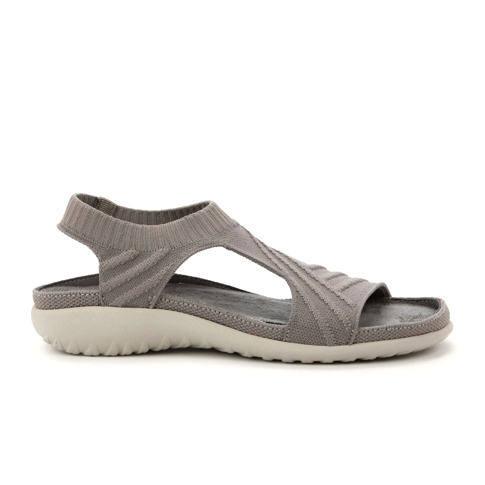 Naot Kawhia Backstrap Sandal (Women) - Taupe Knit