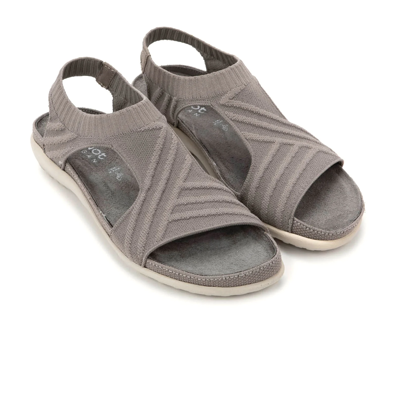 Naot Kawhia Backstrap Sandal (Women) - Taupe Knit - Image 4