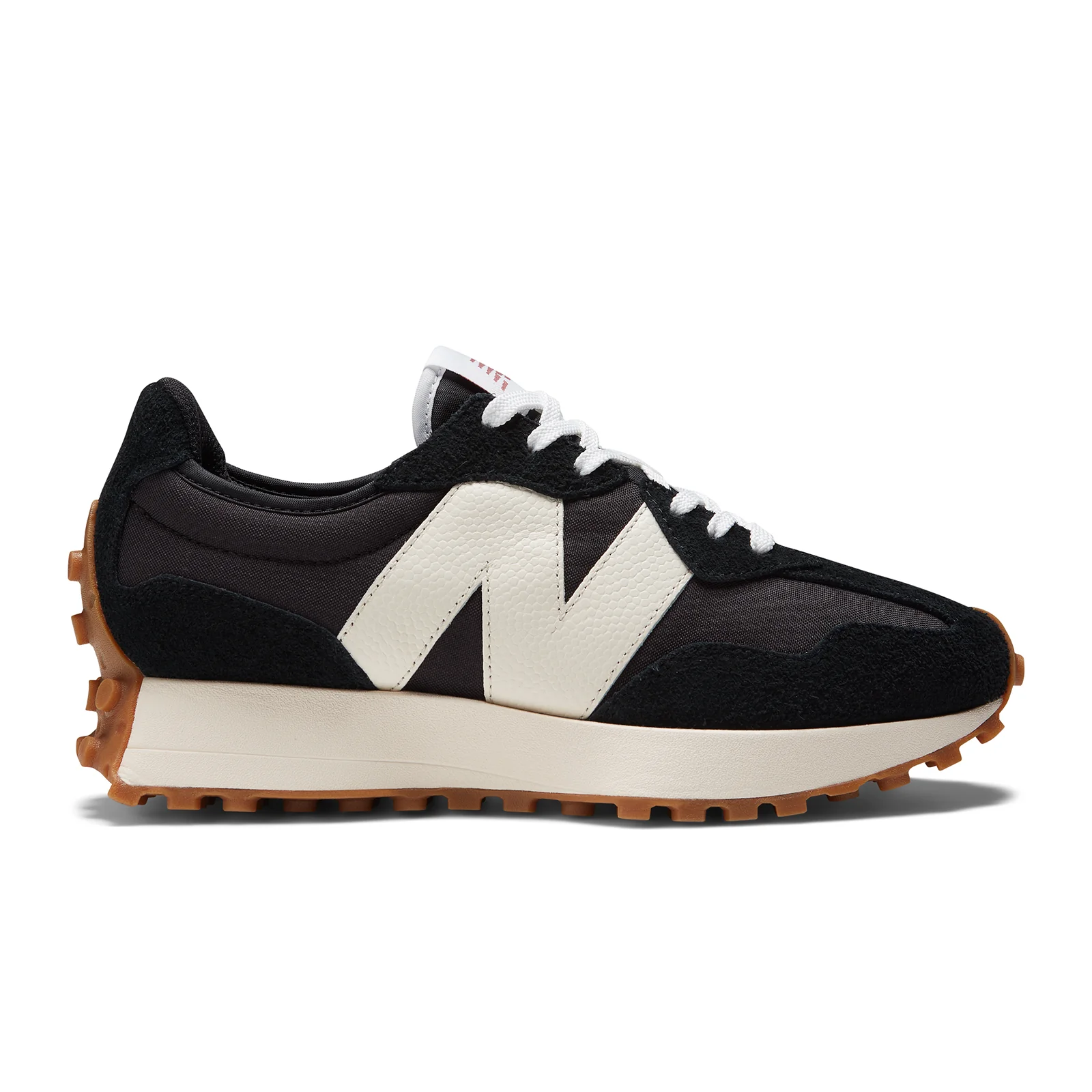 New Balance 327 Running Shoe (Women) - Black/White/Mineral Red