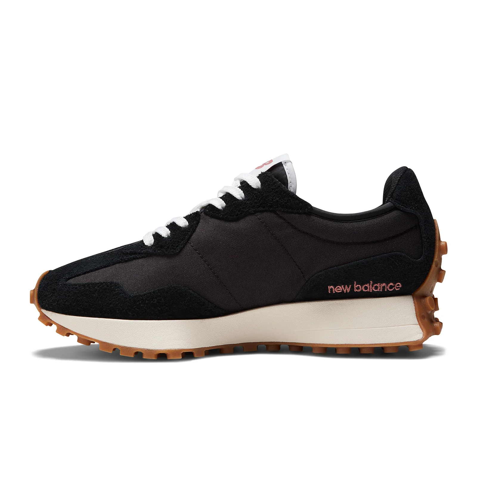 New Balance 327 Running Shoe (Women) - Black/White/Mineral Red - Image 2