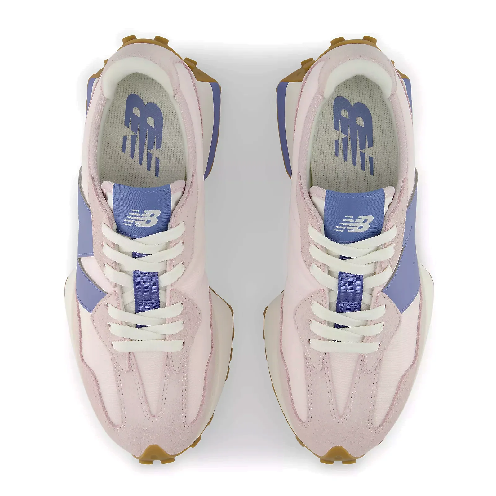 New Balance 327 Sneaker (Women) - Pink Salt/Fairweather Blue - Image 5