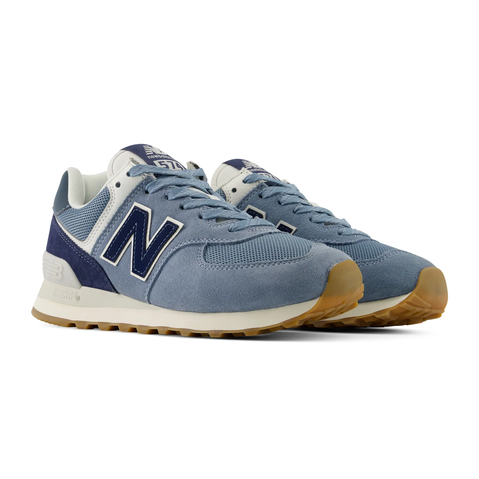 New Balance 574 Sneaker (Women) - NB Navy/Light Arctic Grey - Image 4