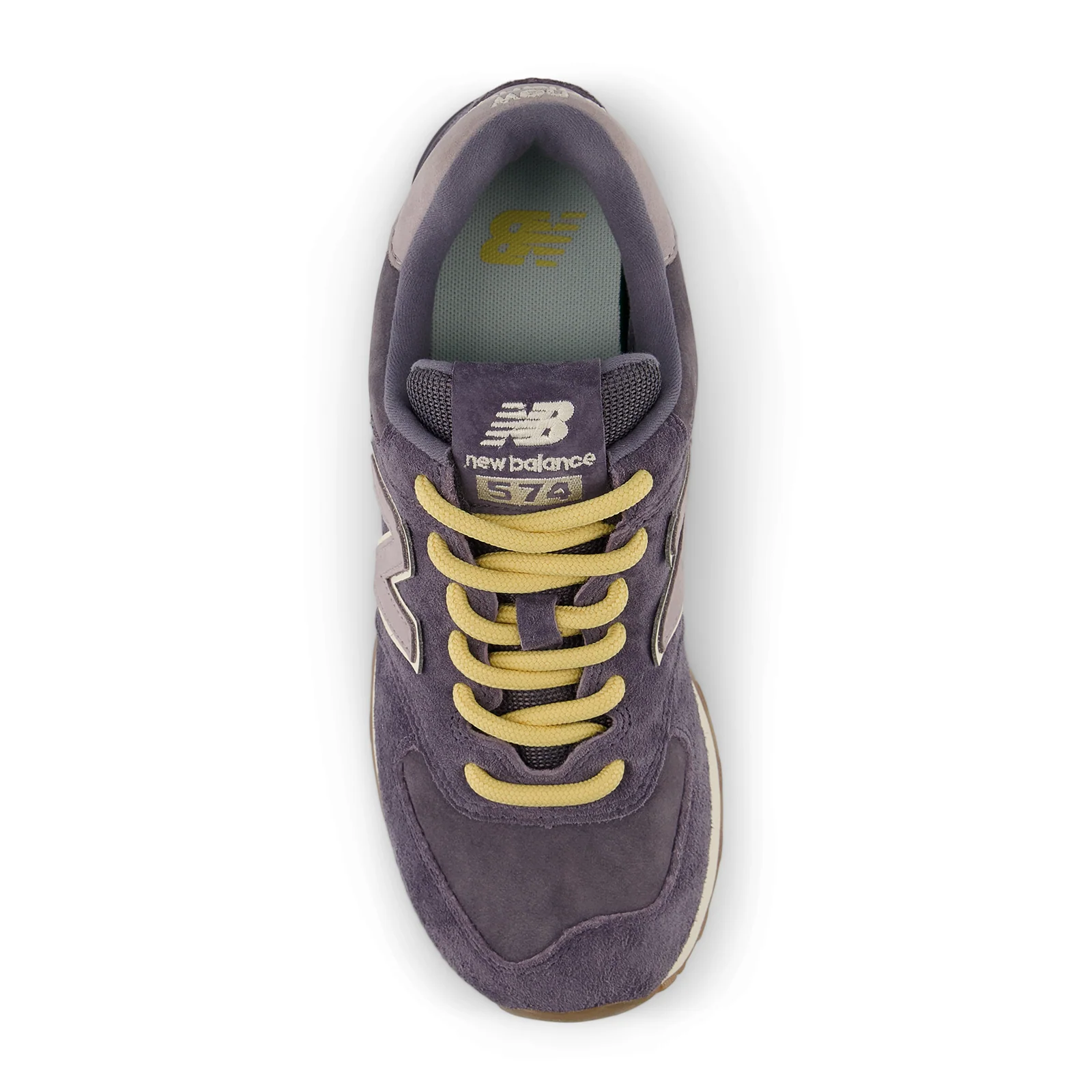 New Balance 574 Sneaker (Women) - Neptune Grey/Truffle Salt - Image 4