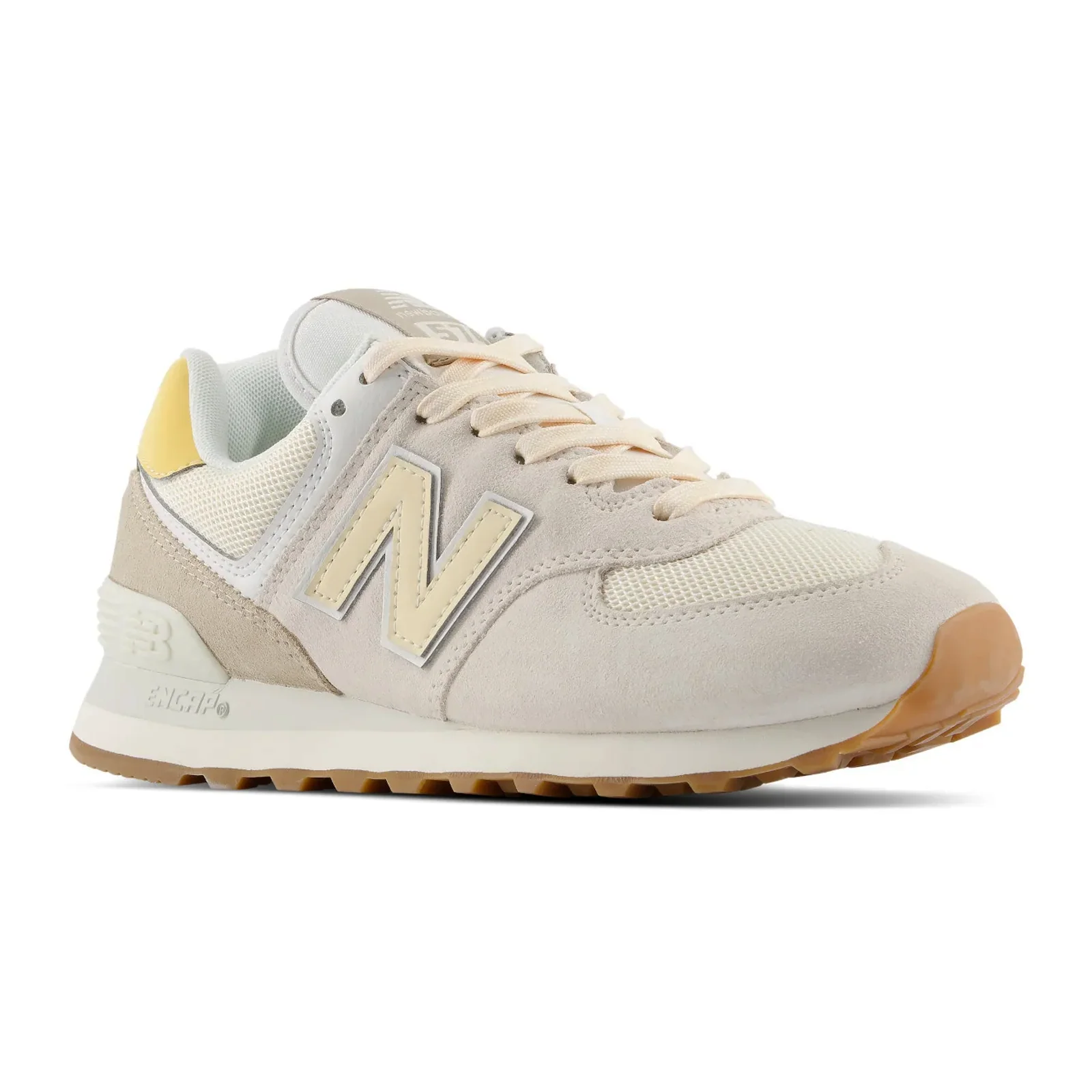 New Balance 574 Sneaker (Women) - Sea Salt/Linen - Image 3