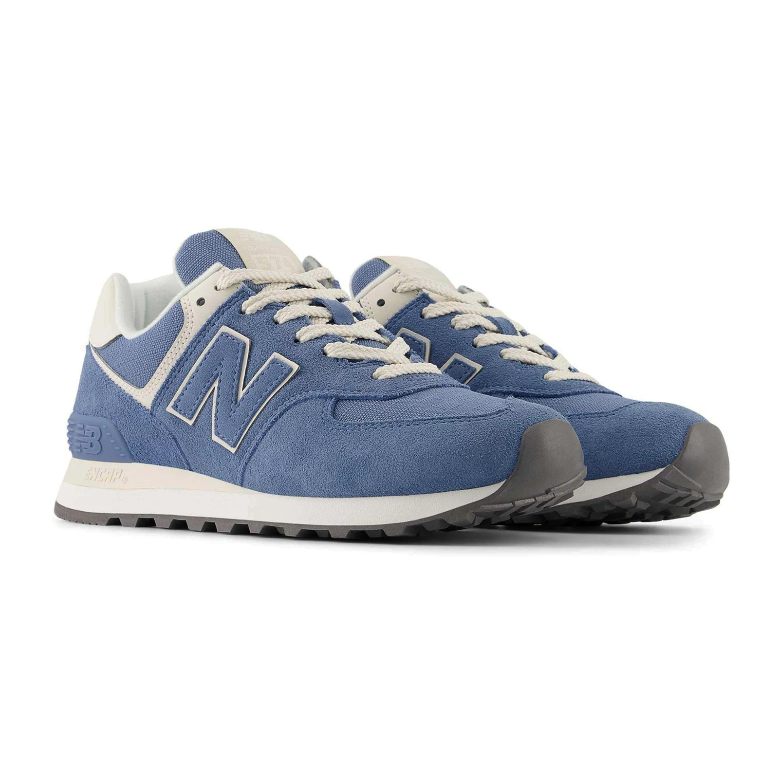 New Balance 574 Sneaker (Women) - Shoreline Blue - Image 3
