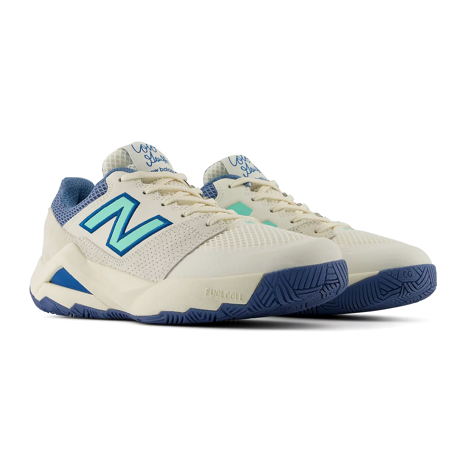 New Balance Coco Delray Court Shoe (Women) - Angora/Fresh Air - Image 3