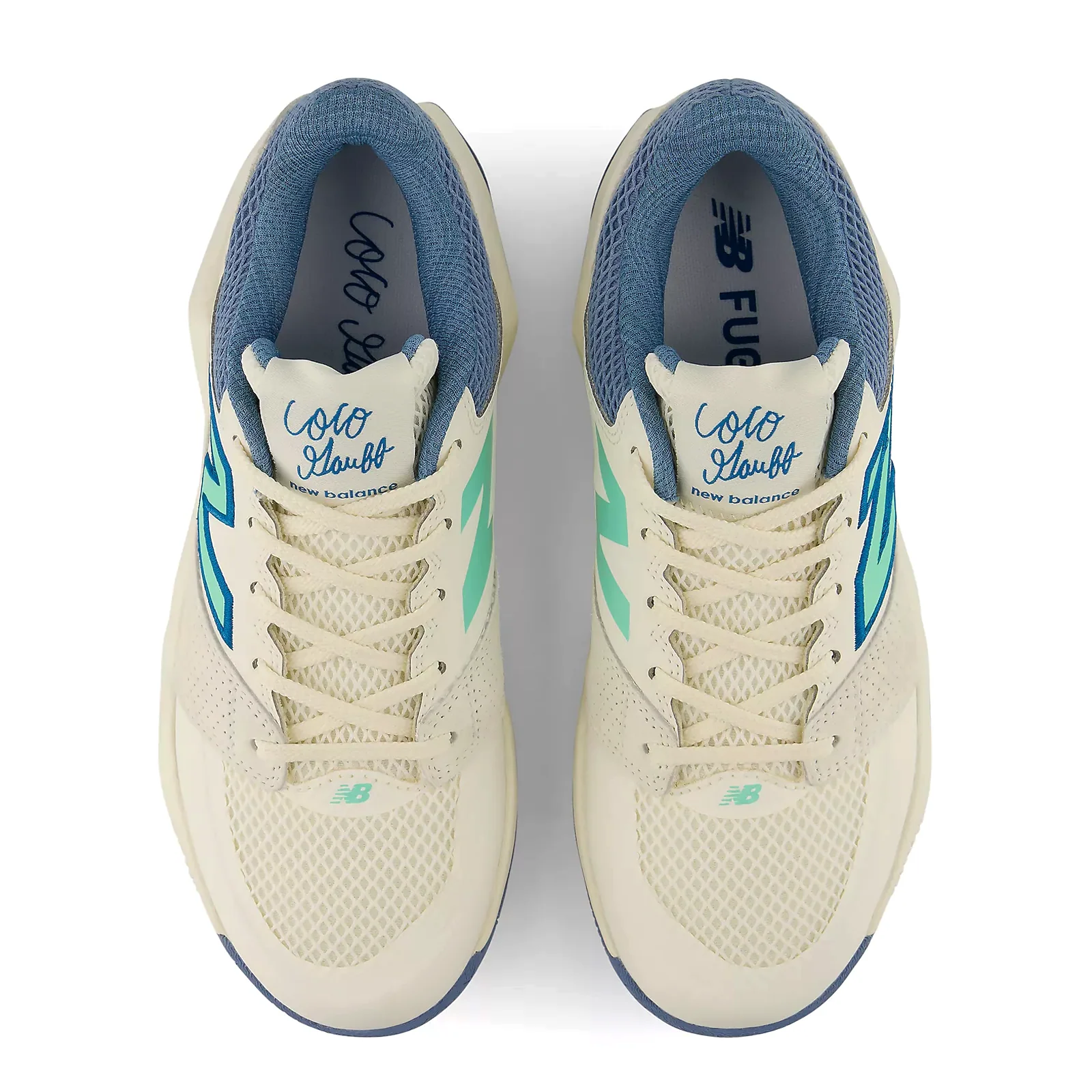 New Balance Coco Delray Court Shoe (Women) - Angora/Fresh Air - Image 5