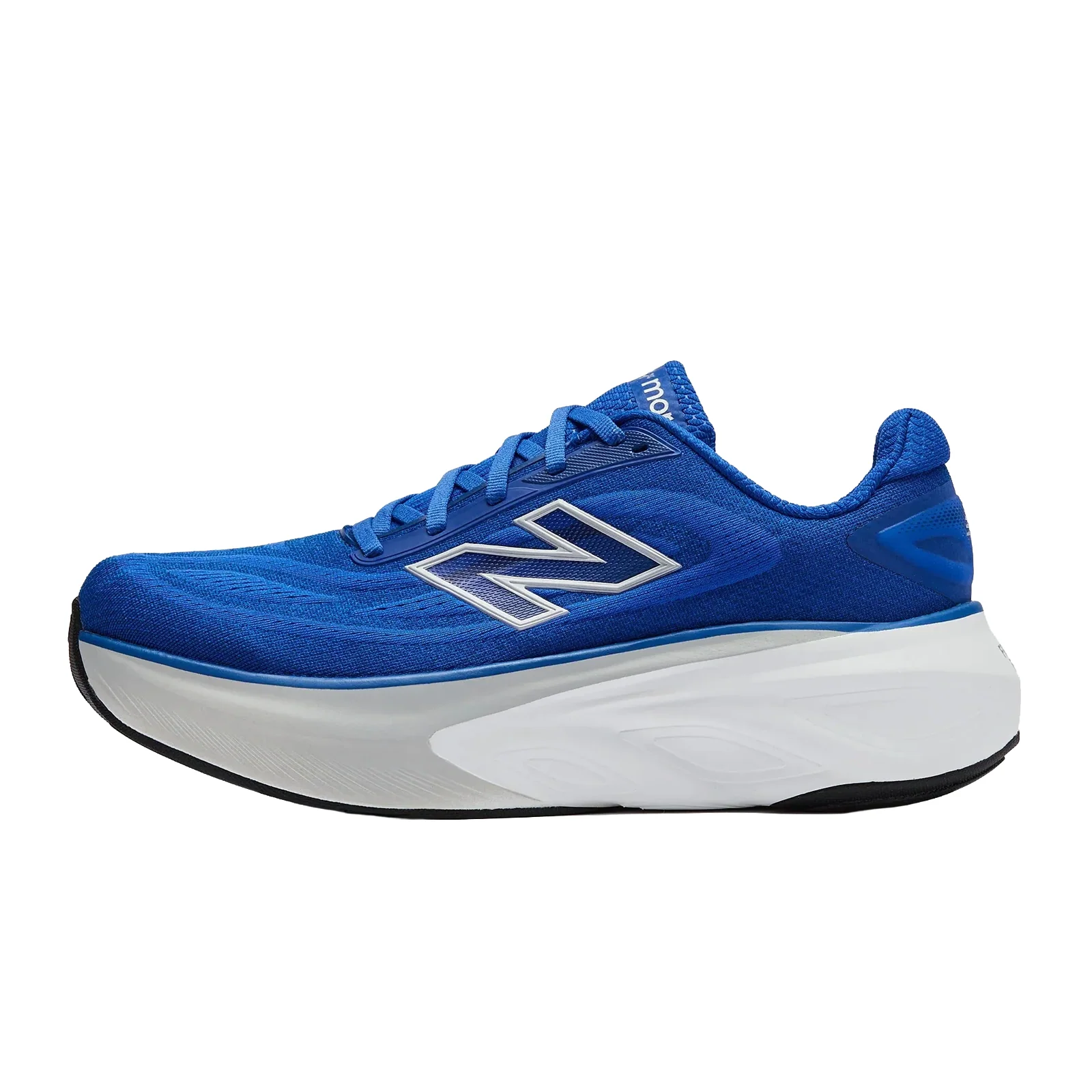 New Balance Fresh Foam X More v6 Running Shoe (Men) - Blue Gemstone/Galaxy Blue/Silver Metallic - Image 2