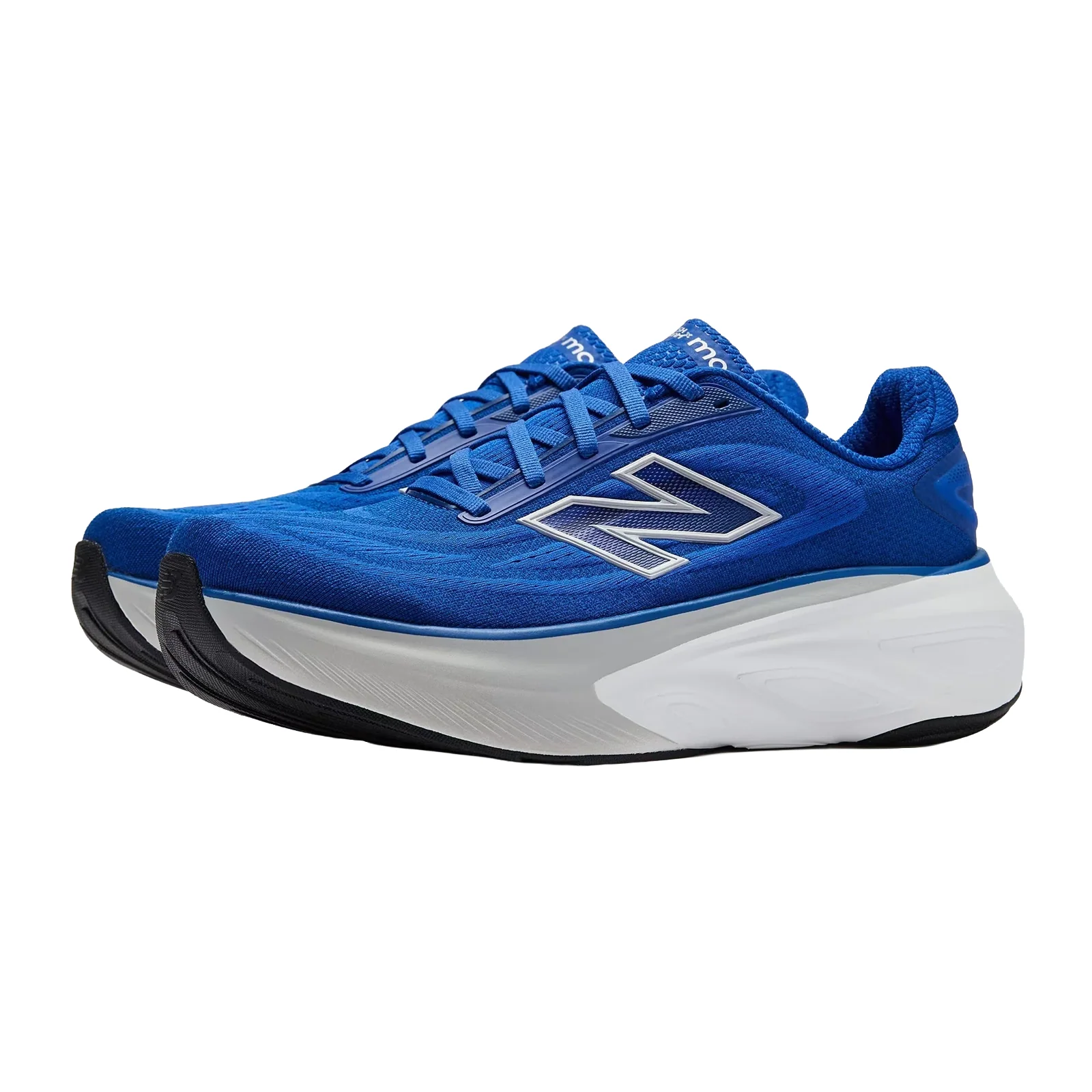 New Balance Fresh Foam X More v6 Running Shoe (Men) - Blue Gemstone/Galaxy Blue/Silver Metallic - Image 3