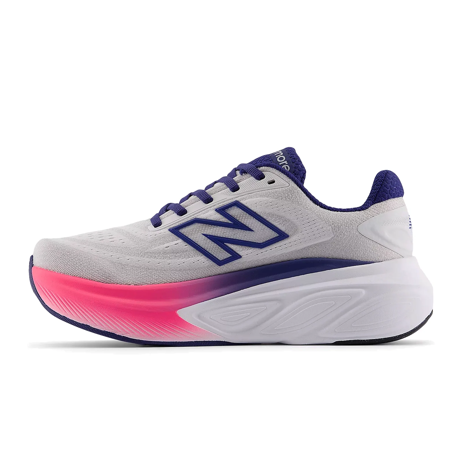 New Balance Fresh Foam X More v6 Running Shoe (Women) - Reflection/Blue Oyster/Pink Heat - Image 2