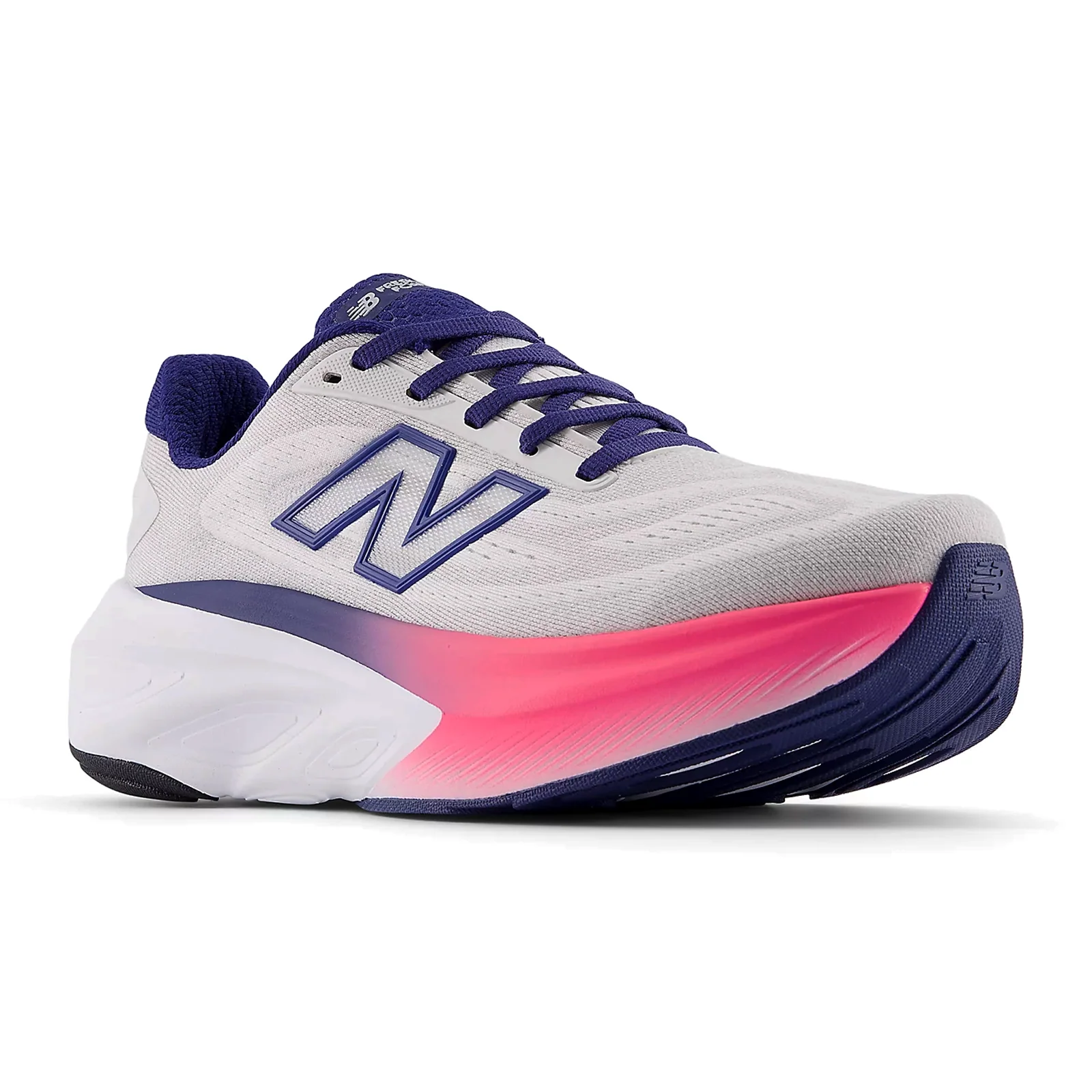 New Balance Fresh Foam X More v6 Running Shoe (Women) - Reflection/Blue Oyster/Pink Heat - Image 3