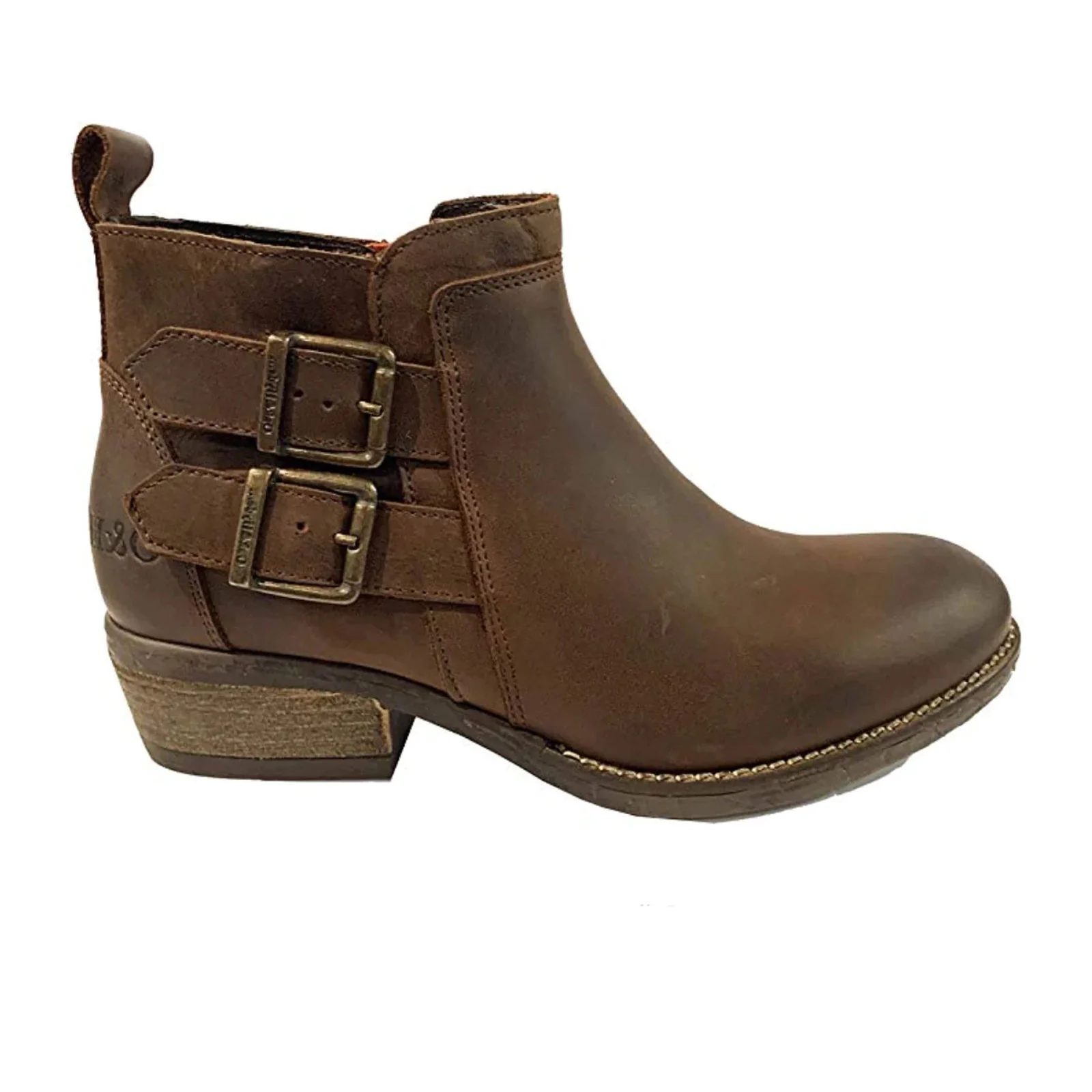 Oak & Hyde Rita Ankle Boot (Women) - Dark Brown