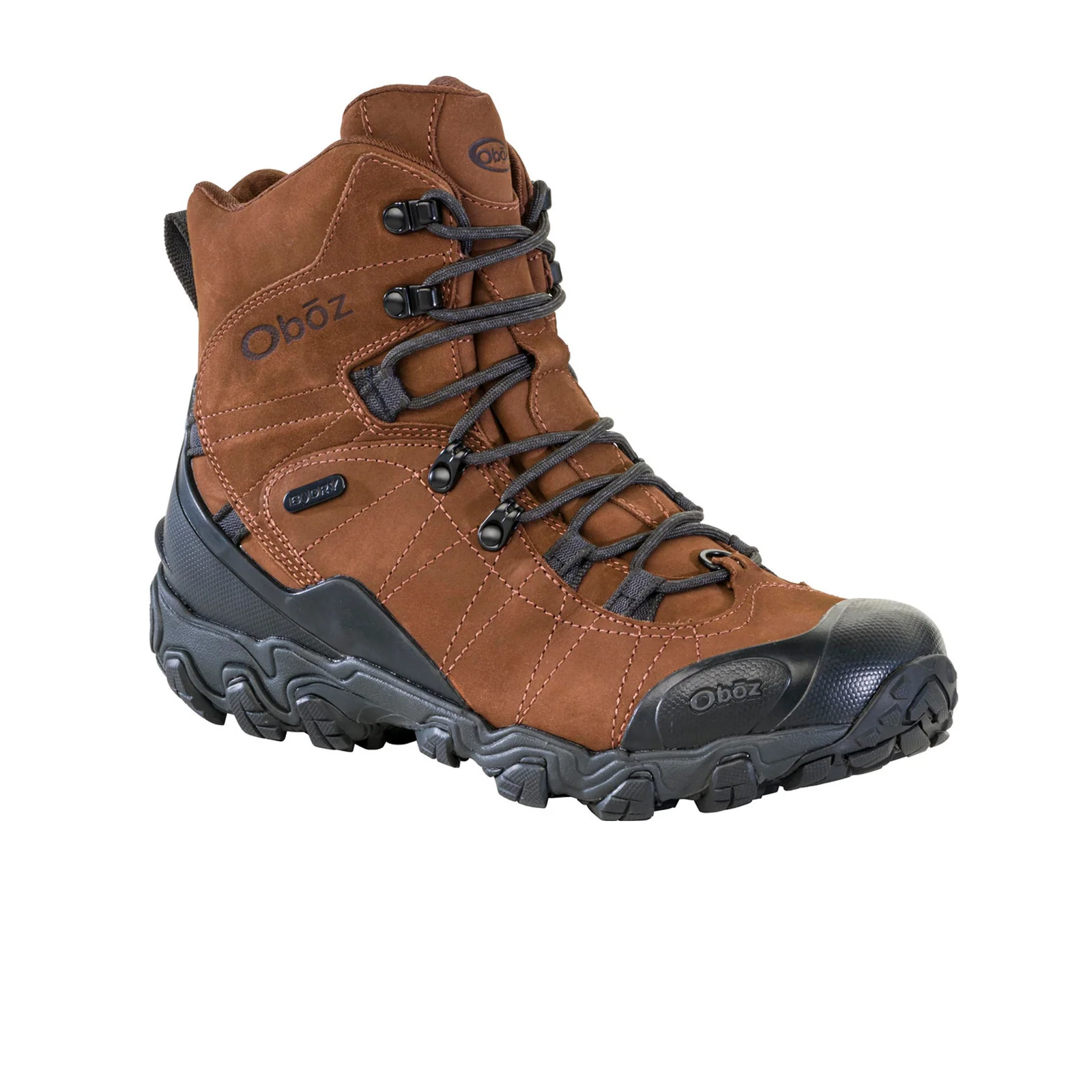 Oboz Bridger 8" Insulated B-Dry Hiking Boot (Men) - Grizzly - Image 3