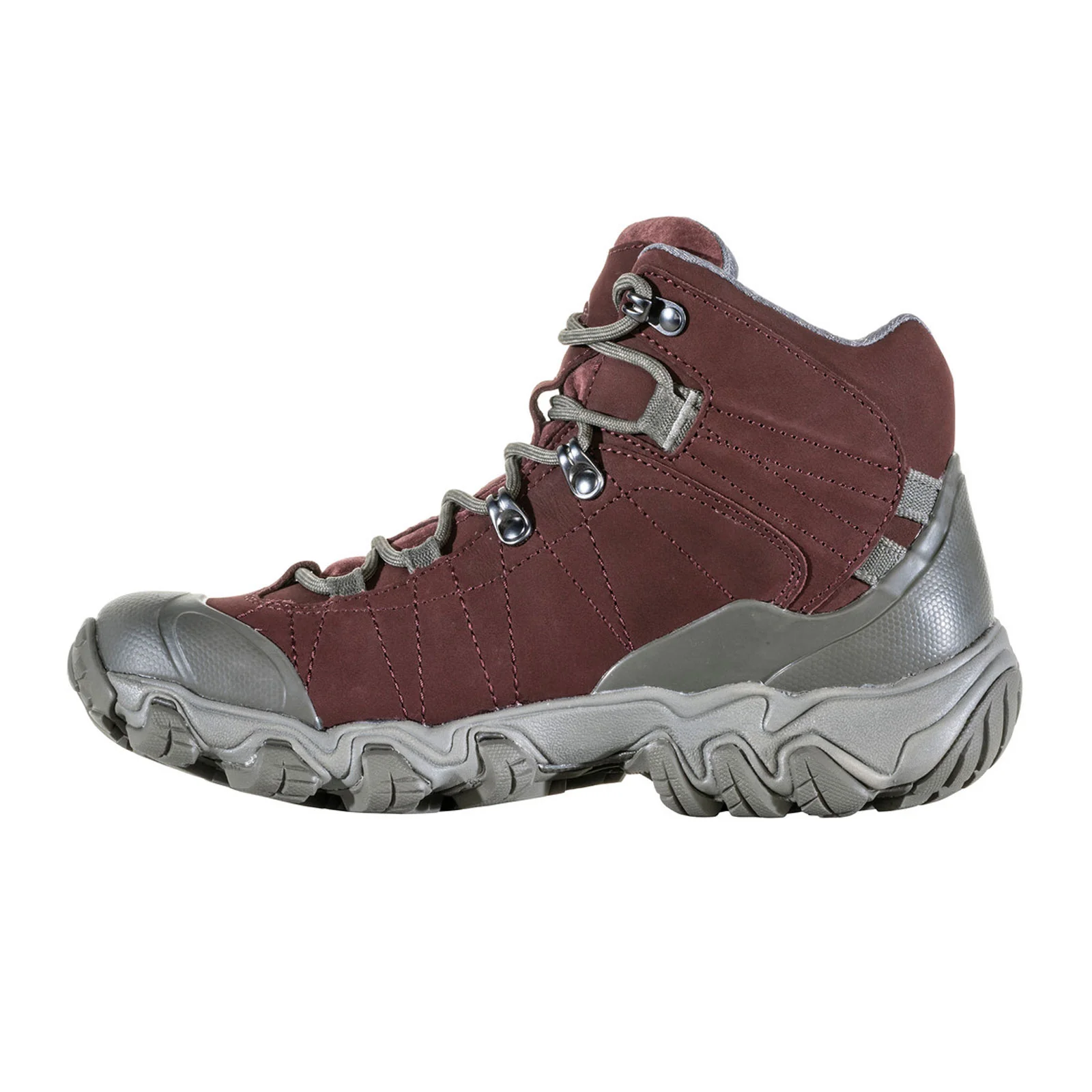 Oboz Bridger Mid B-DRY Hiking Boot (Women) - Port - Image 2