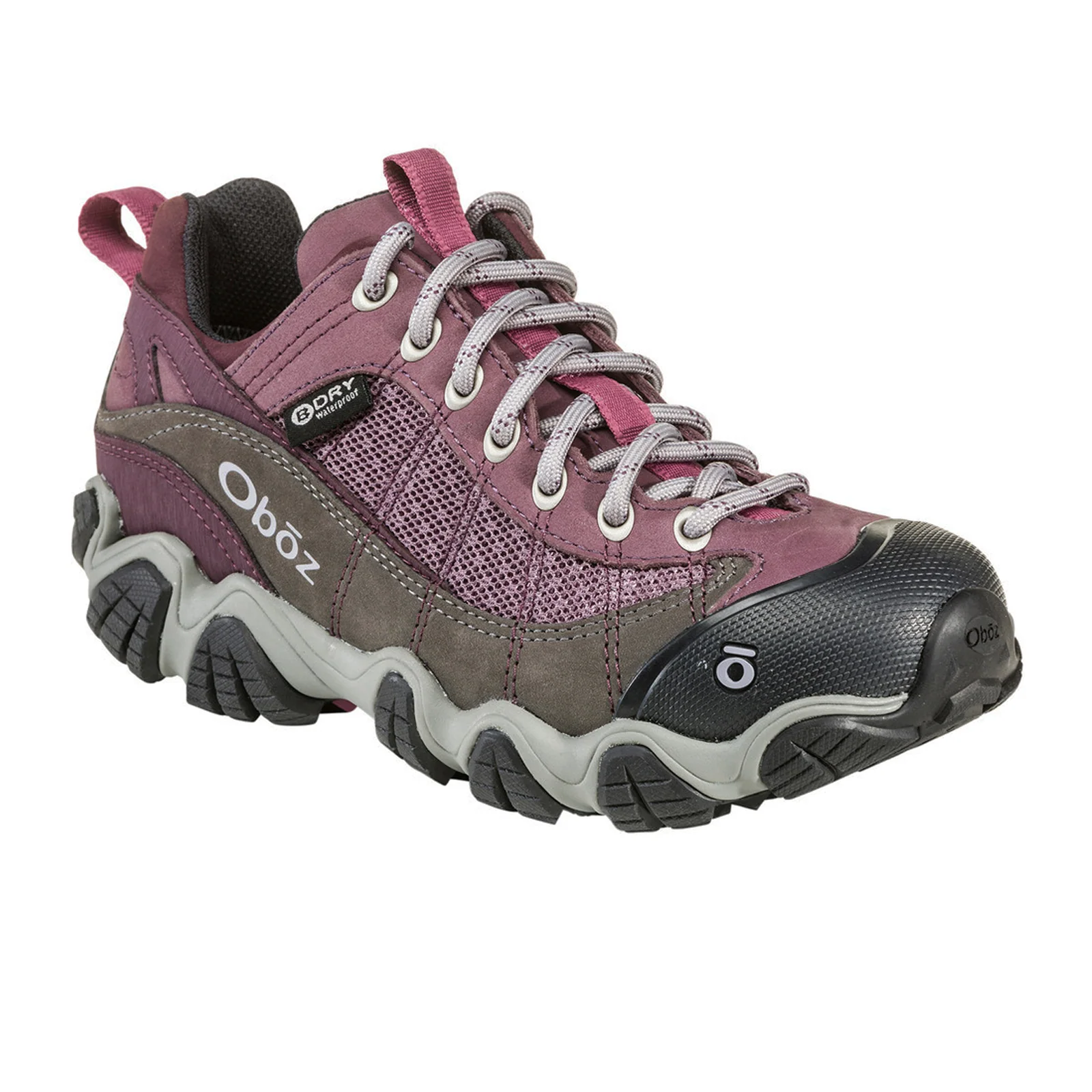 Oboz Firebrand II Low B-DRY Hiking Shoe (Women) - Lilac - Image 3