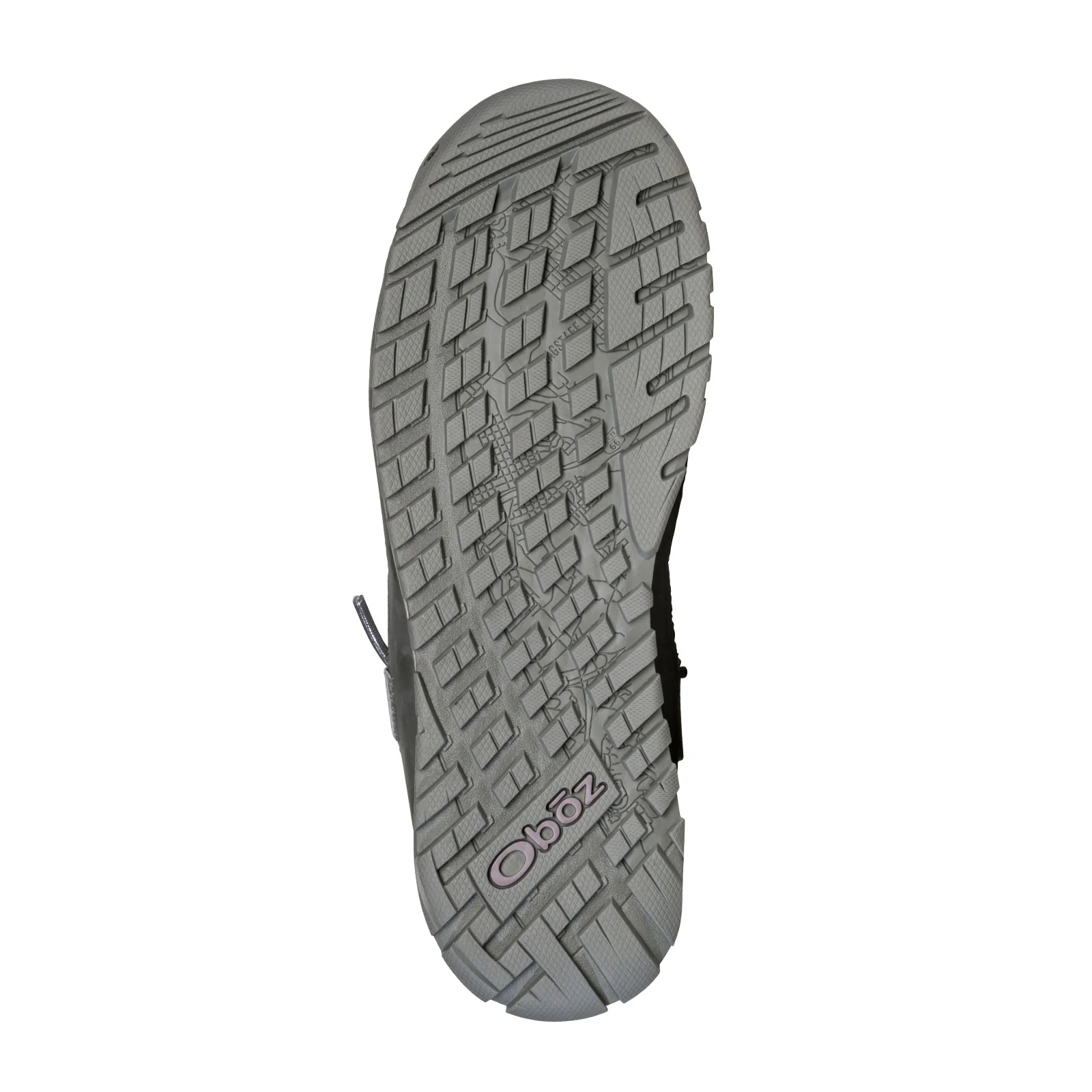 Oboz Jeannette Low Lace Up Trail Shoe (Women) - Charcoal - Image 4
