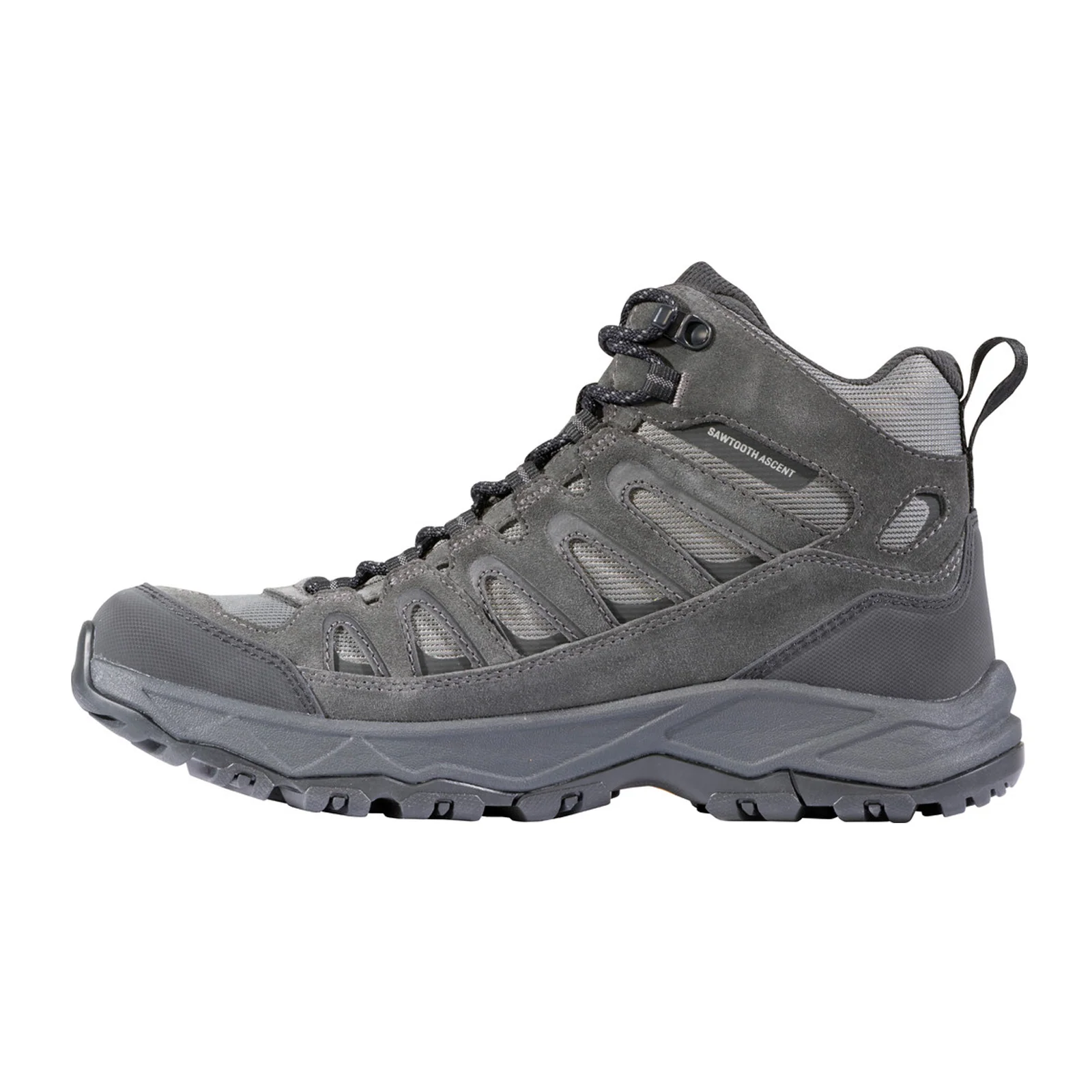 Oboz Sawtooth Ascent Mid B-Dry Hiking Boot (Men) - Charcoal - Image 2