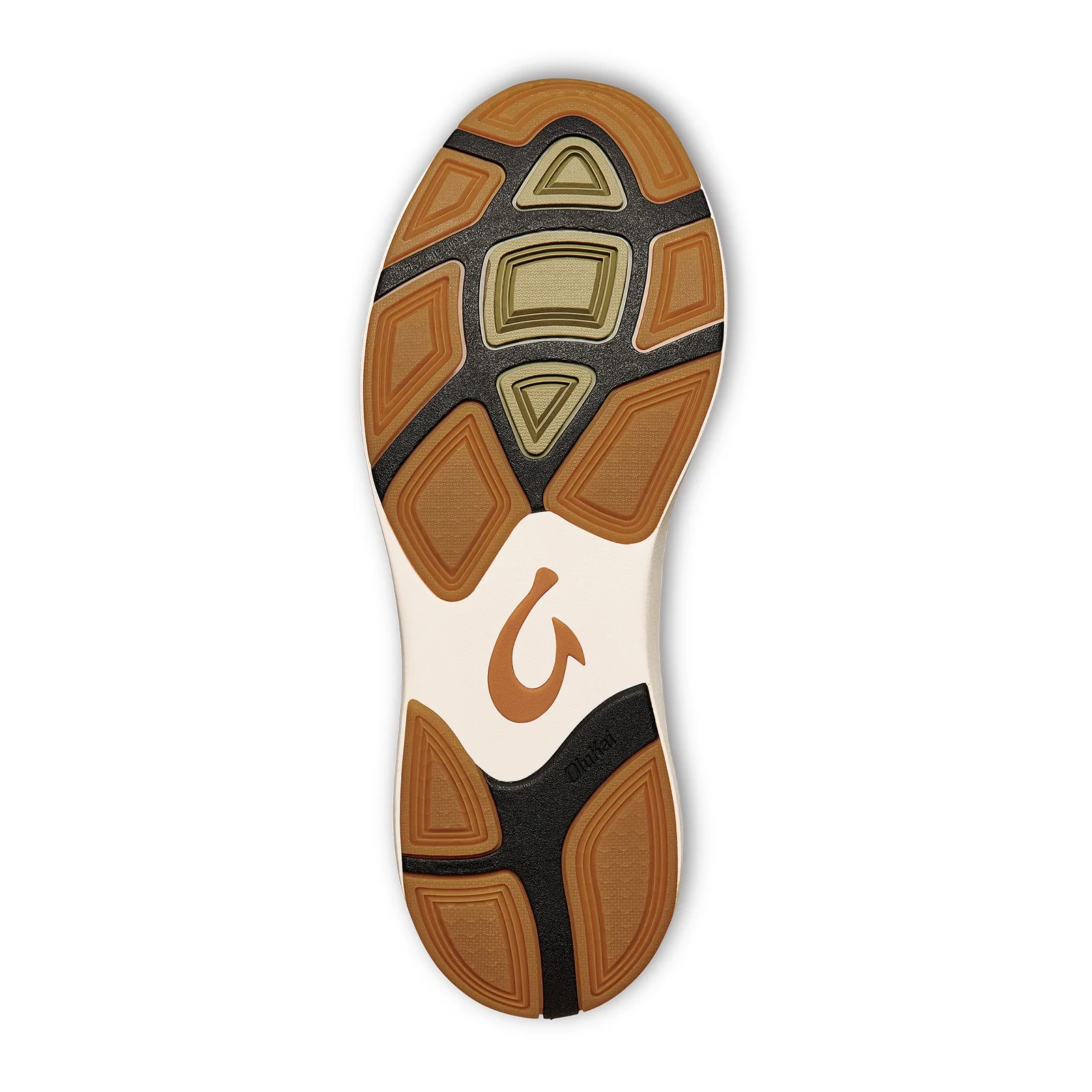 OluKai Mio Li Sneaker (Men) - Hunter/Lava Rock - Image 5