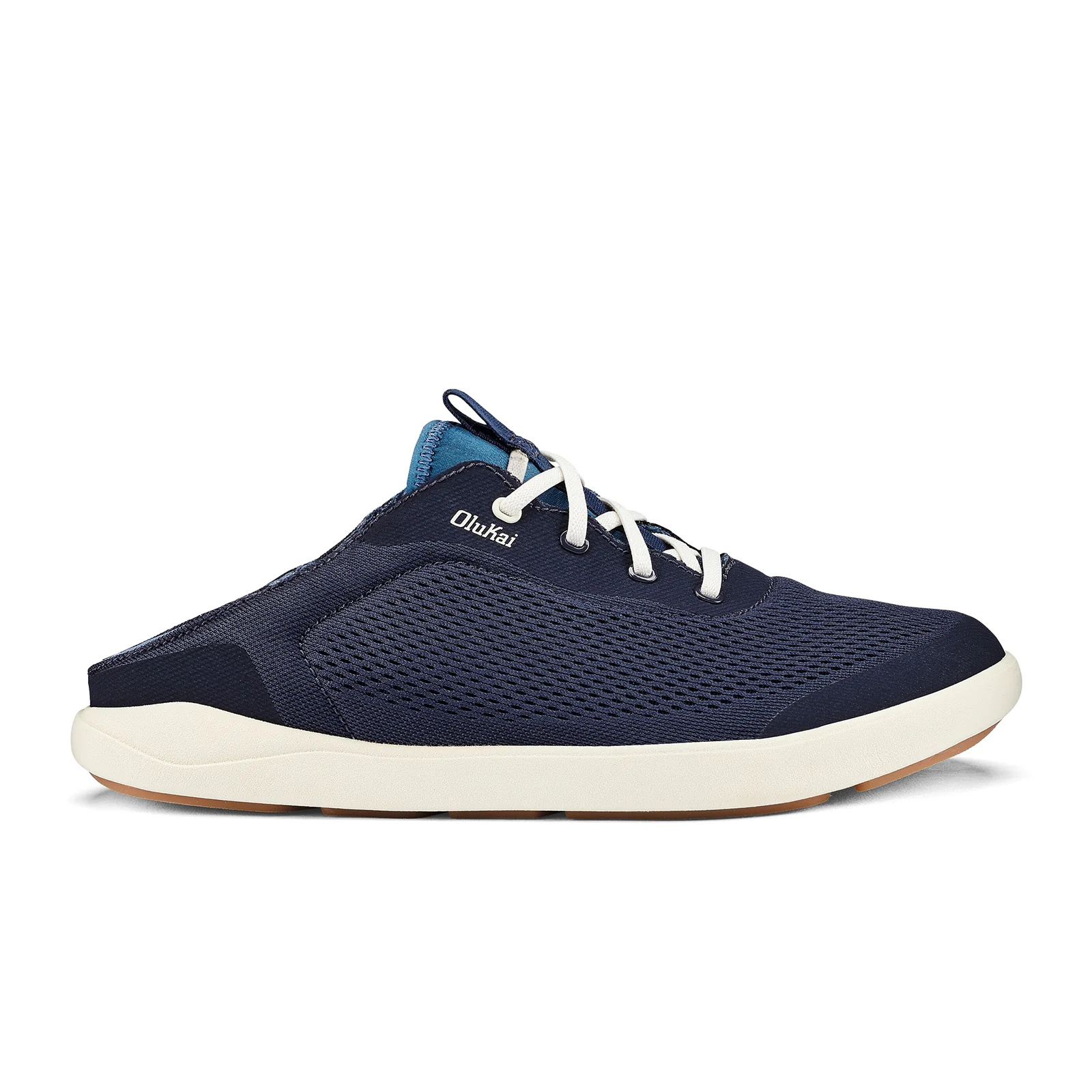 OluKai Moku Pae Sneaker (Men) - Trench Blue/Off White - Image 2