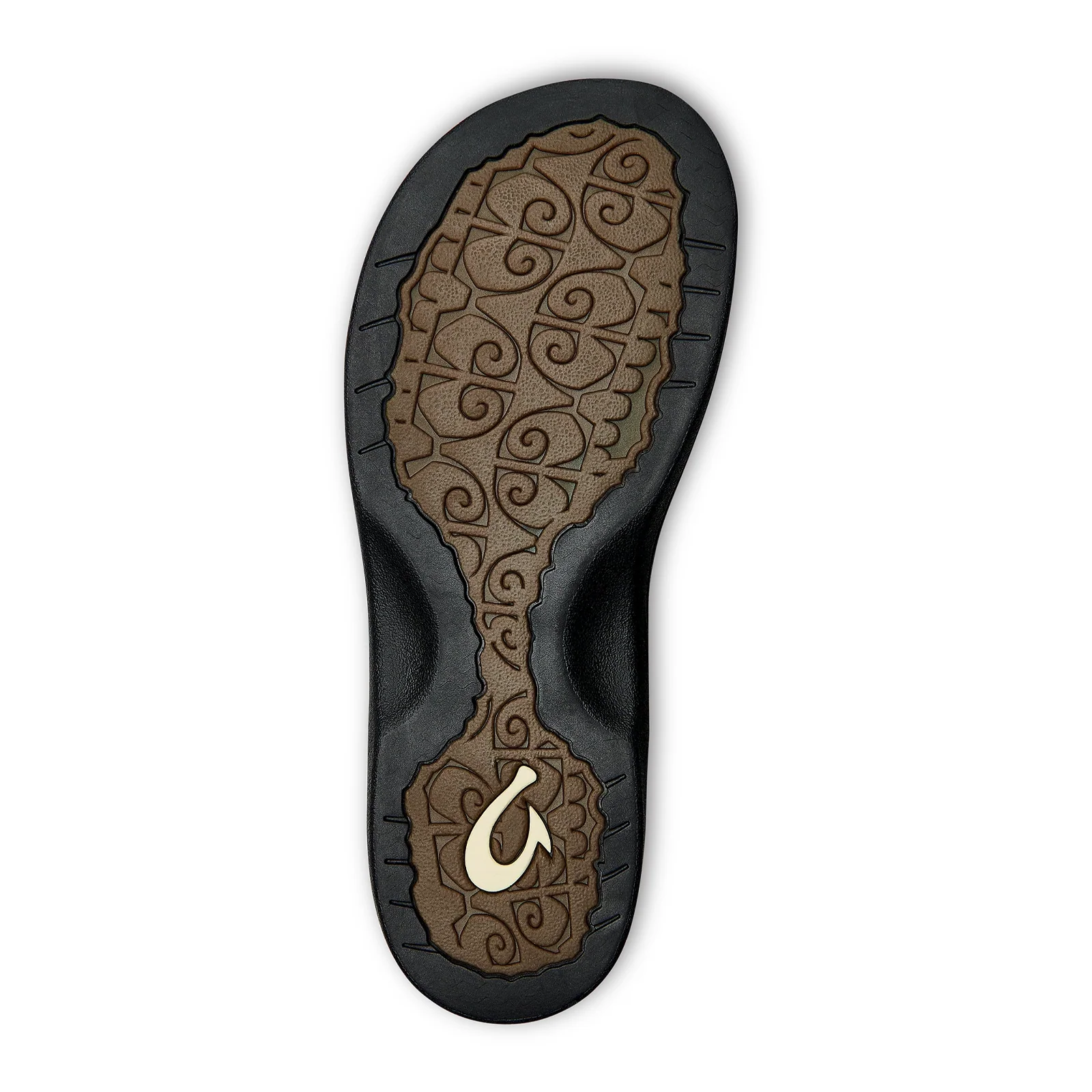 OluKai 'Ohana Sandal (Women) - Black/Black - Image 3