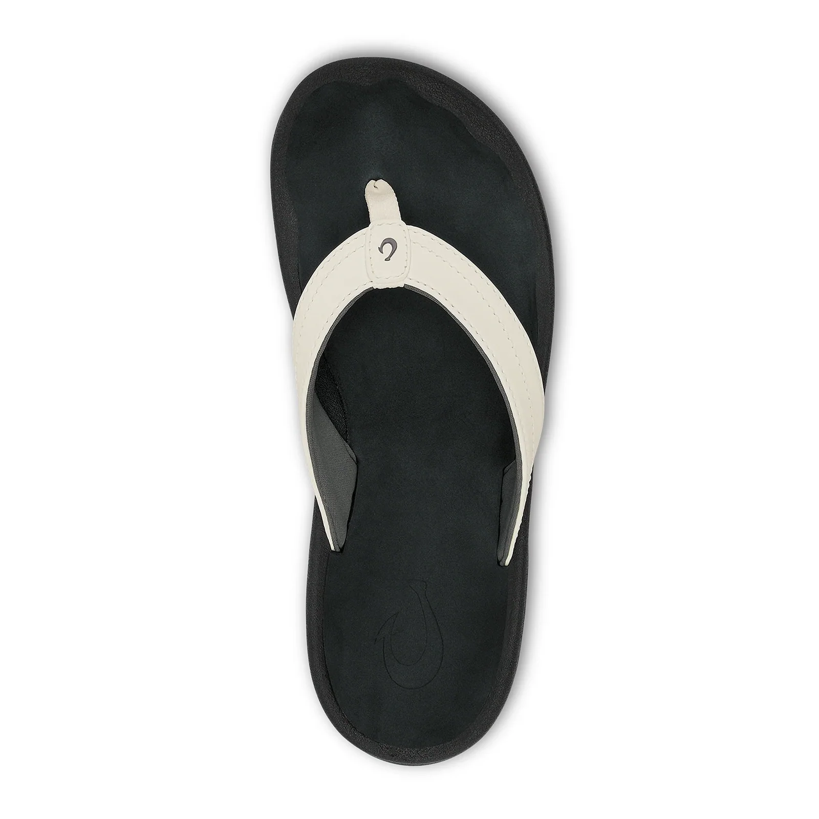 OluKai 'Ohana Sandal (Women) - White/Black - Image 4