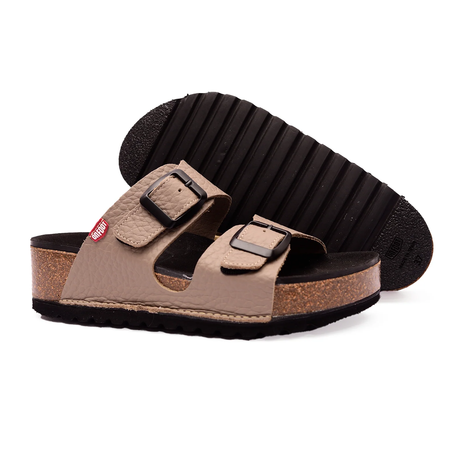 On Foot 1100 Naoshima Sandal (Women) - Nirvana Taupe - Image 4