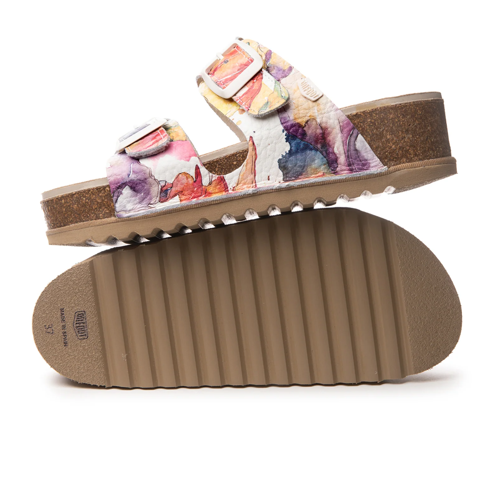 On Foot Aurora Slide Sandal (Women) - Flowers - Image 5