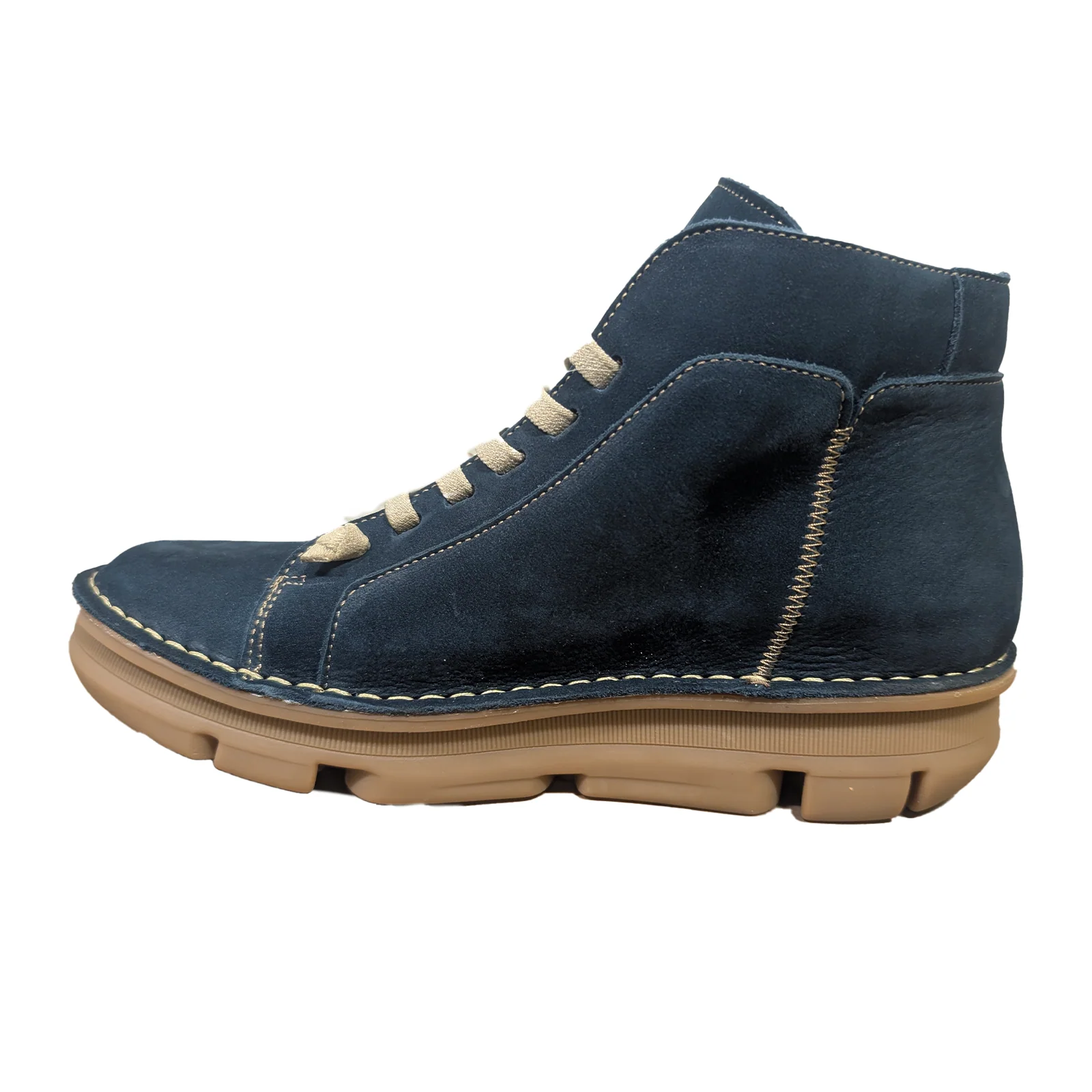 On Foot Touch Lace Up Boot (Women) - Marino Nubuk - Image 2