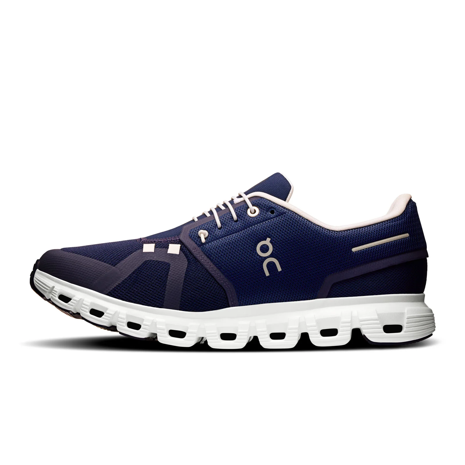 On Running Cloud 6 Running Shoe (Men) - Midnight/White - Image 2