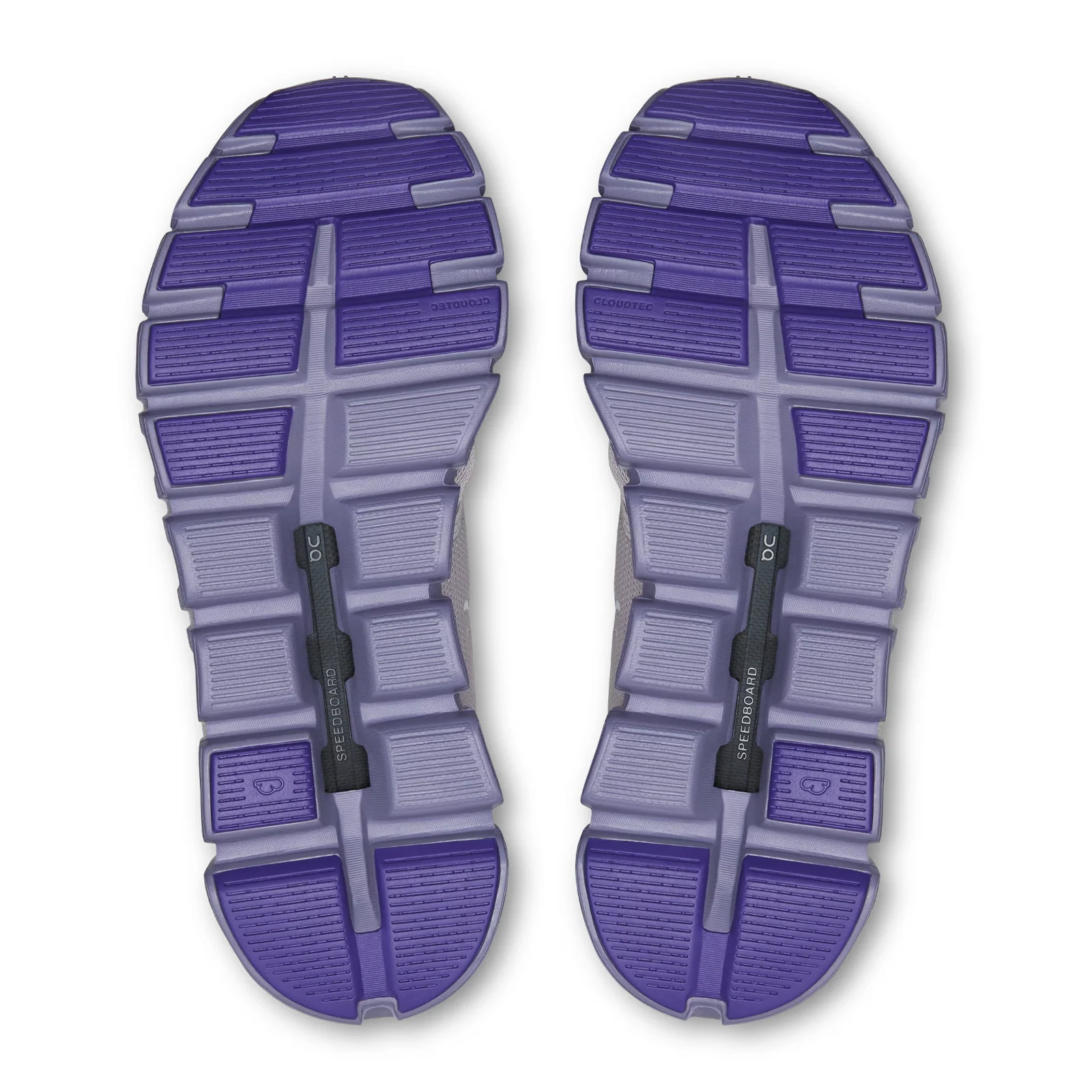 On Running Cloud 6 Running Shoe (Women) - Ether/Tyrian - Image 6