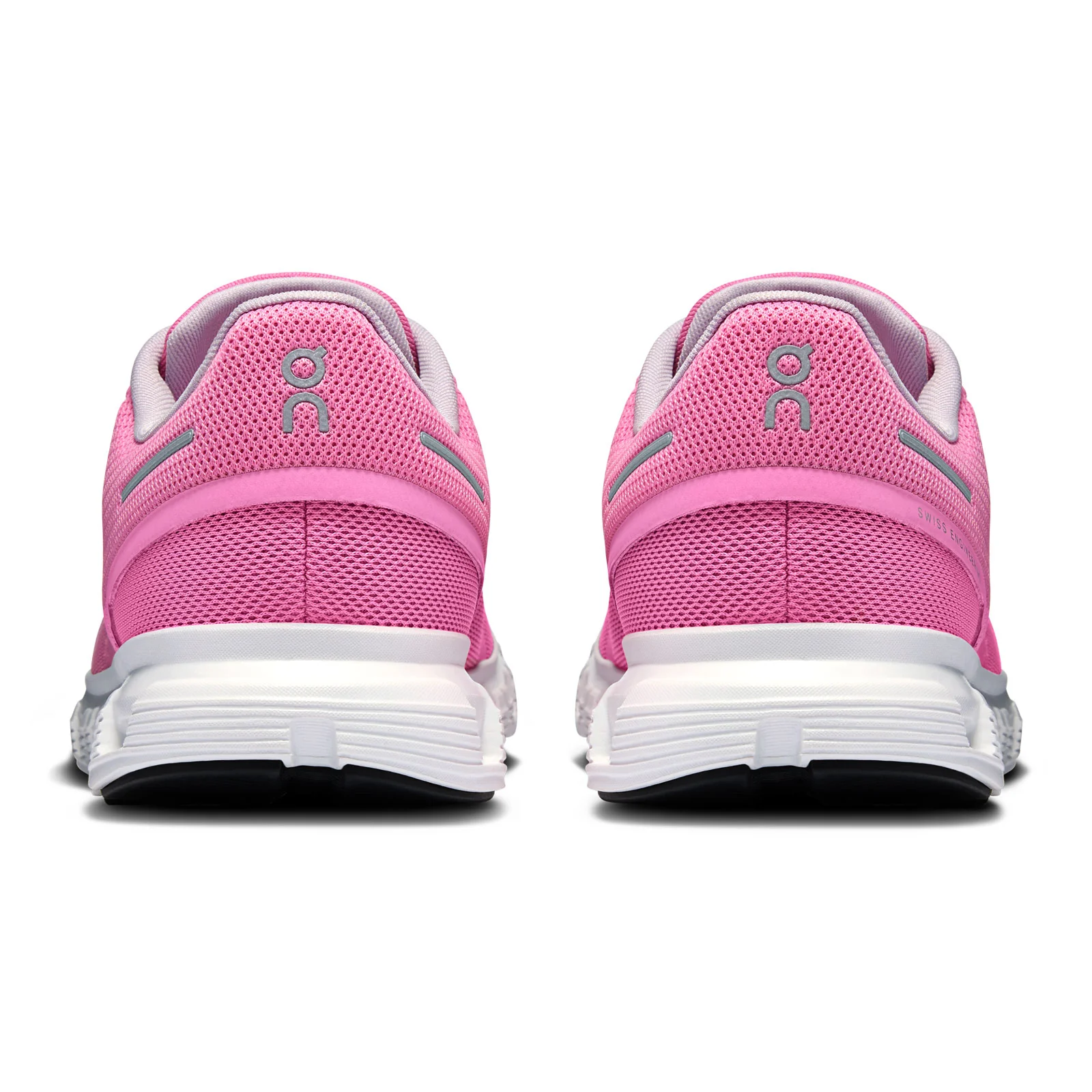 On Running Cloud 6 Running Shoe (Women) - Raspberry/White - Image 4