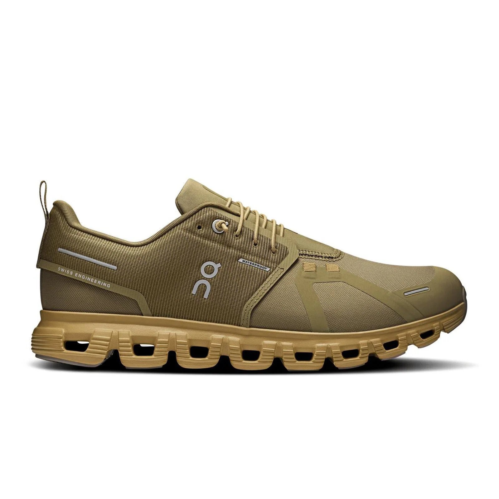 On Running Cloud 6 Waterproof Running Shoe (Men) - Olive/Safari